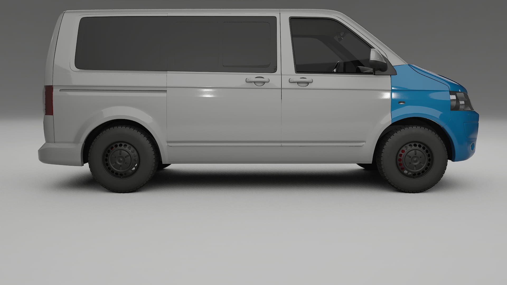 VW Transporter T5 Caravelle Paint Protection Film | CrystalGuard TPU PPF Front Kit 2