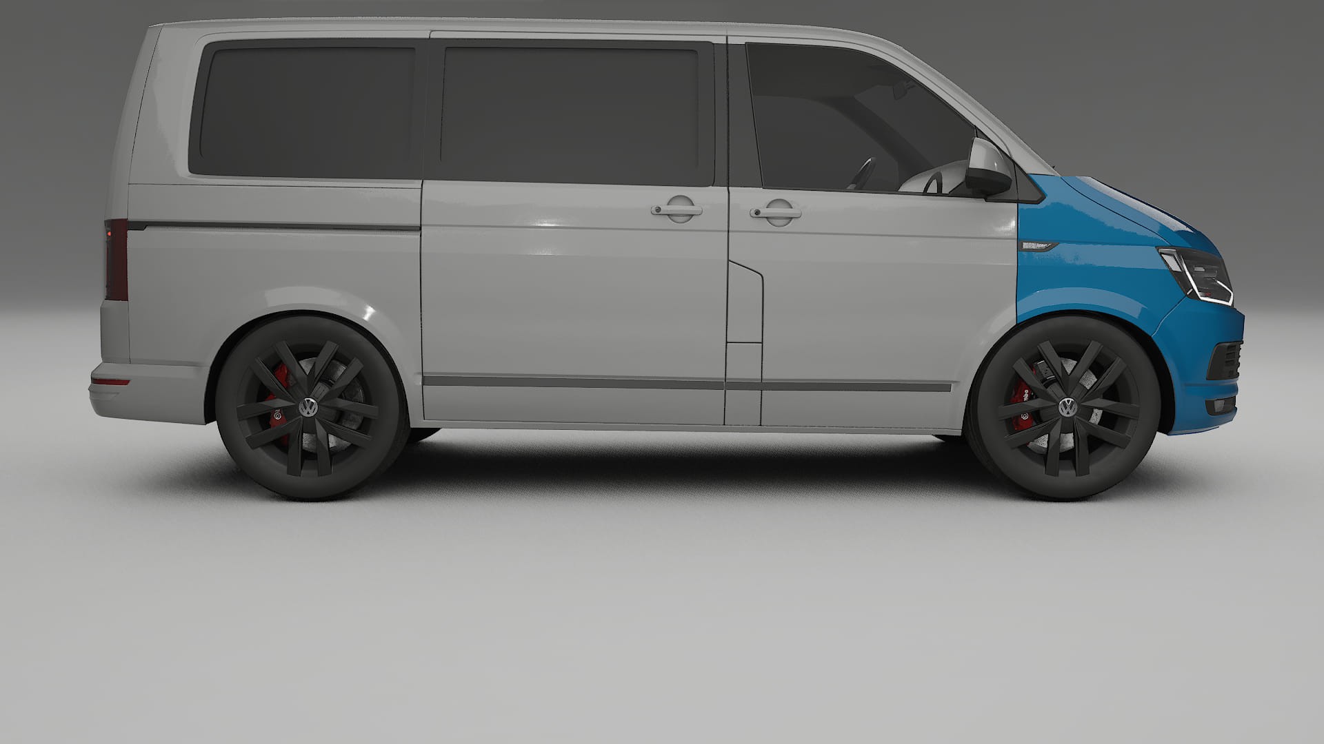 VW Transporter T6 Multivan Paint Protection Film | CrystalGuard TPU PPF Front Kit 2