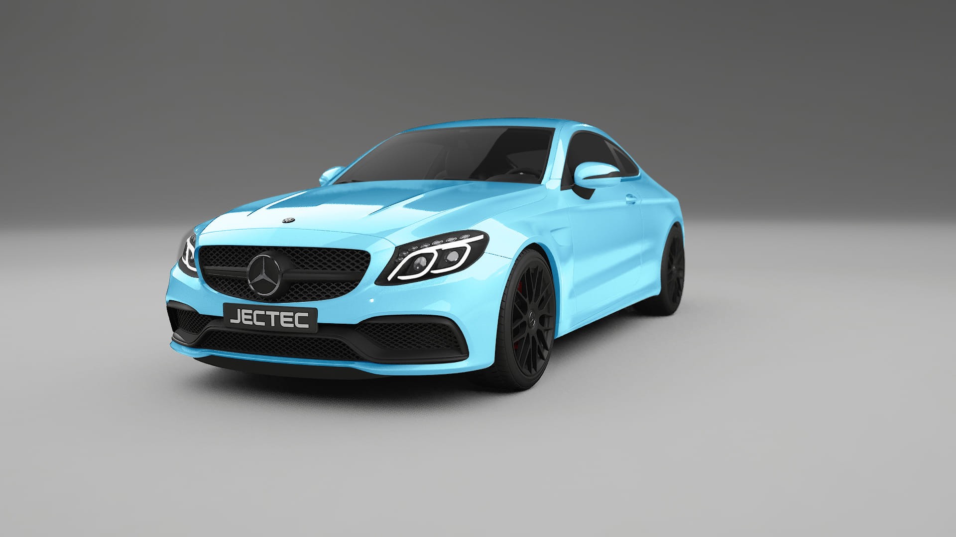 Mercedes C-Class W205 AMG sedan Paint Protection Film | CrystalGuard Transparent PPF Full Pre-Cut Kit