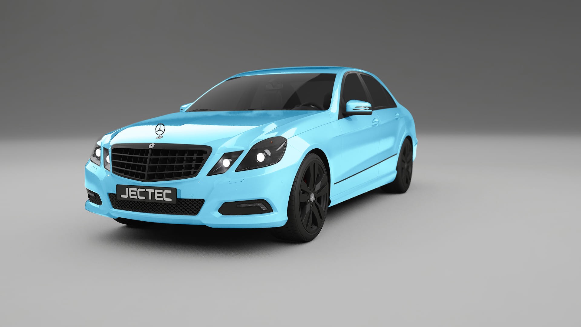 Mercedes E-class sedan W212 Prefacelift Ochranná Fólia Laku | CrystalGuard Transparentná PPF Kompletný Predrezaný Kit