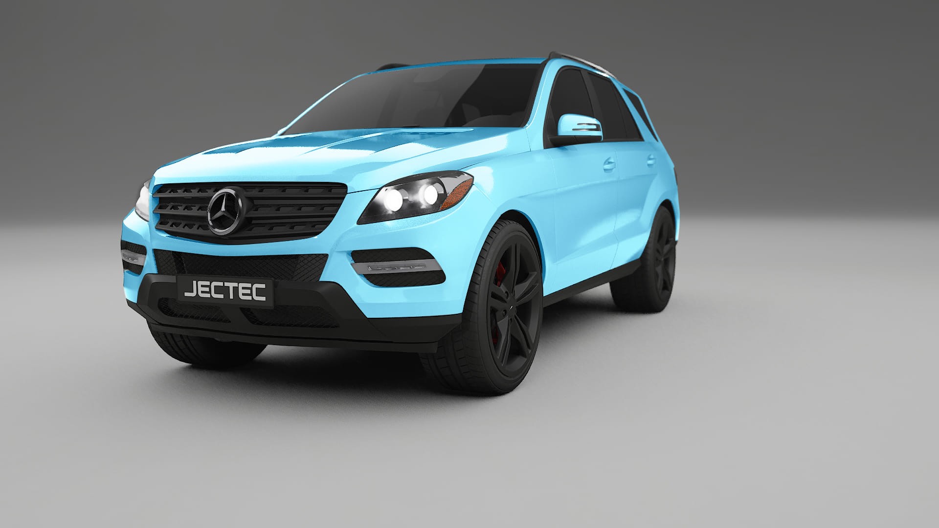 Mercedes M-class W166 Ochranná Fólia Laku | CrystalGuard Transparentná PPF Kompletný Predrezaný Kit