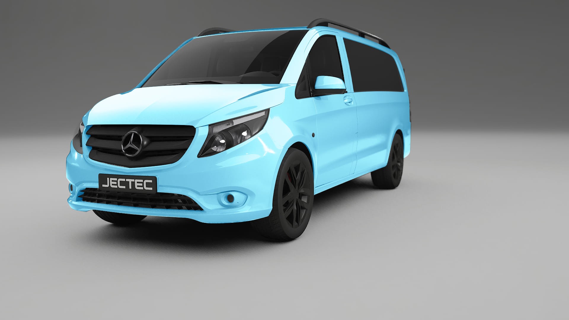 Mercedes Vito Short W447 prefacelift Ochranná Fólia Laku | CrystalGuard Transparentná PPF Kompletný Predrezaný Kit