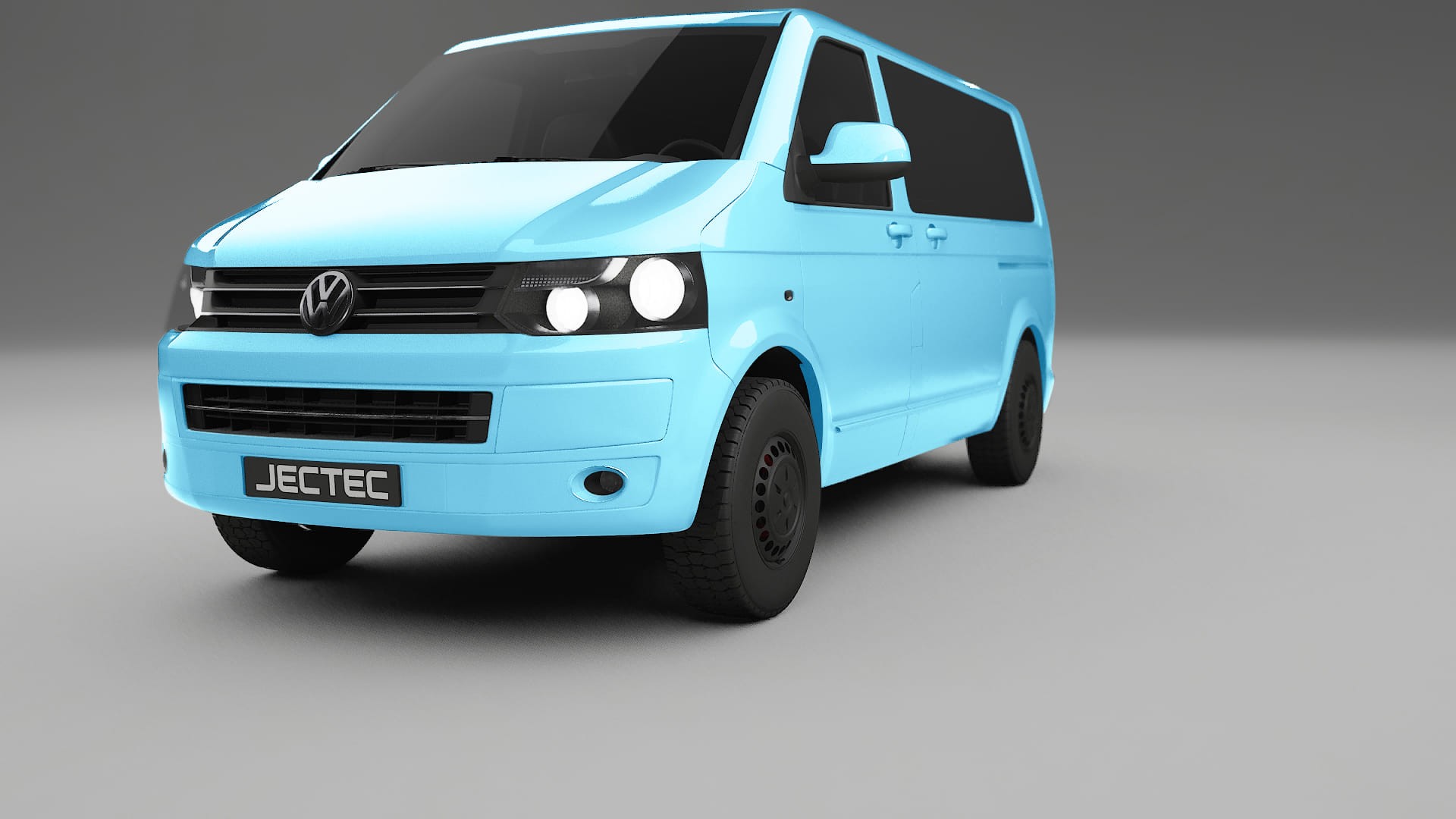 VW Transporter T5 Caravelle Ochranná Fólia Laku | CrystalGuard Transparentná PPF Kompletný Predrezaný Kit