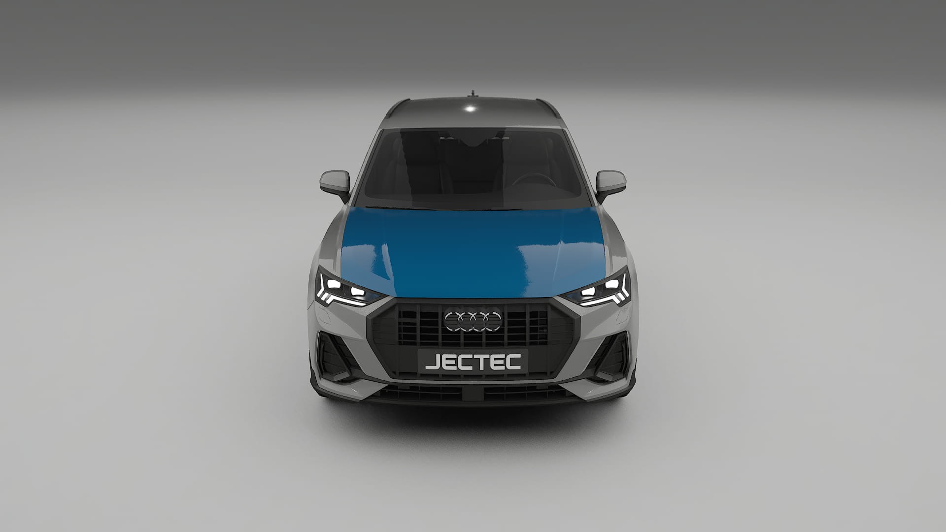 Audi Q3 S-Line F3 Ochranná Fólia Laku | CrystalGuard Transparentná PPF Kompletný Predrezaný Kit