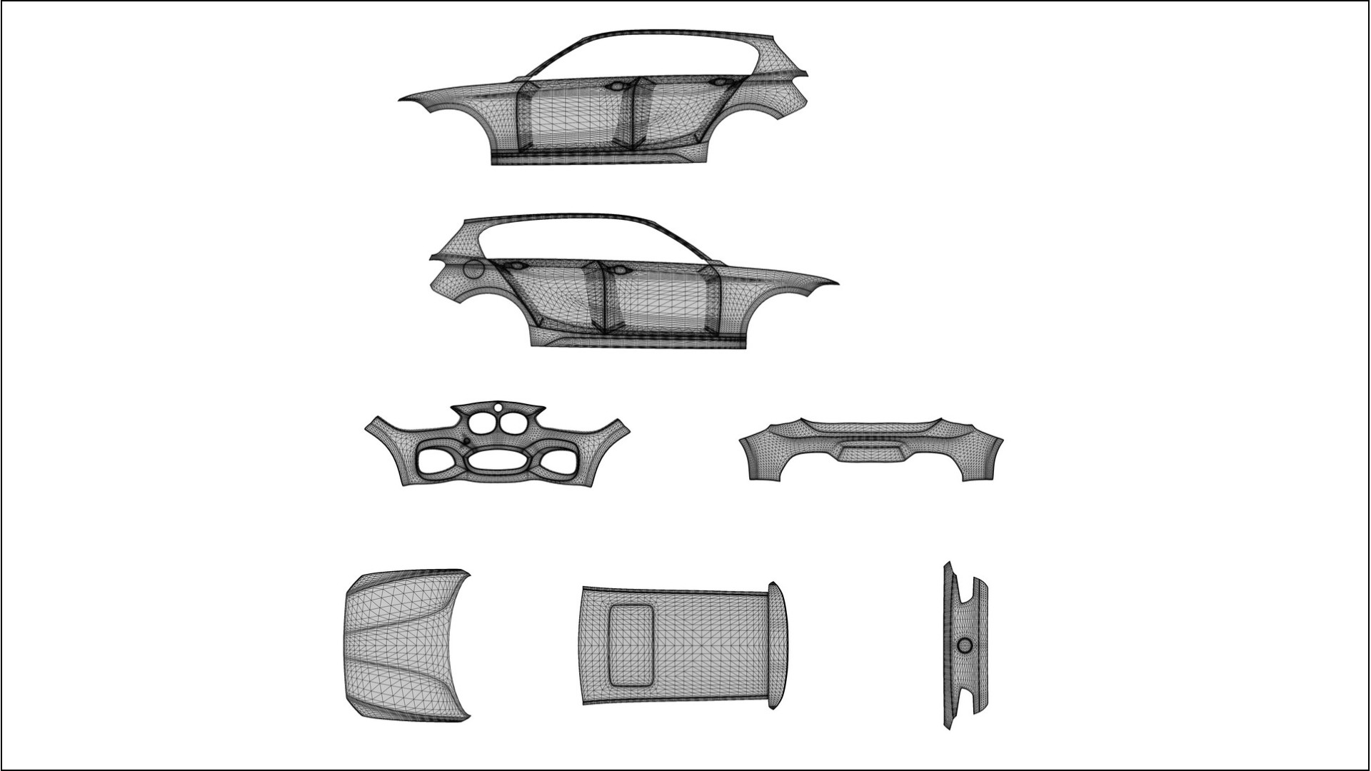 BMW 1 F20 facelift Ochranná Fólia Laku | CrystalGuard Transparentná PPF Kompletný Predrezaný Kit 2