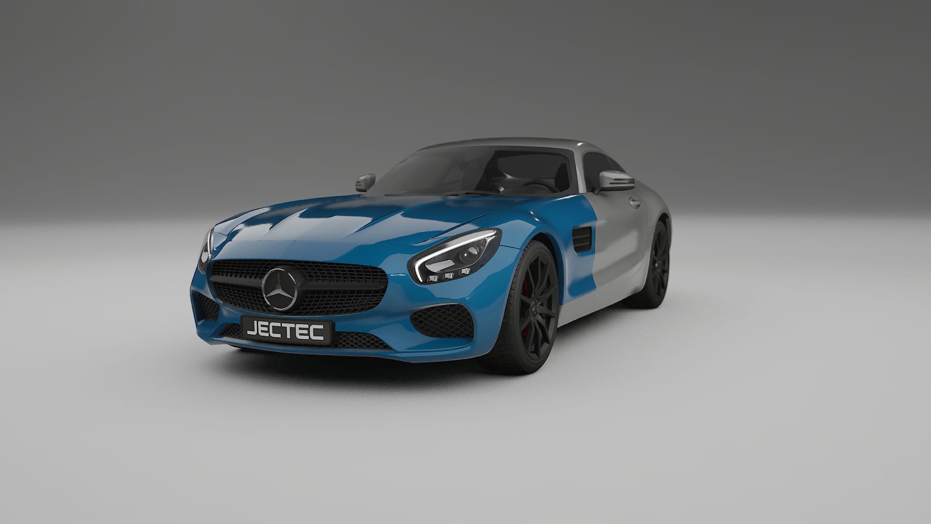 Mercedes AMG GT Coupe C192 Paint Protection Film | CrystalGuard Transparent PPF Full Pre-Cut Kit