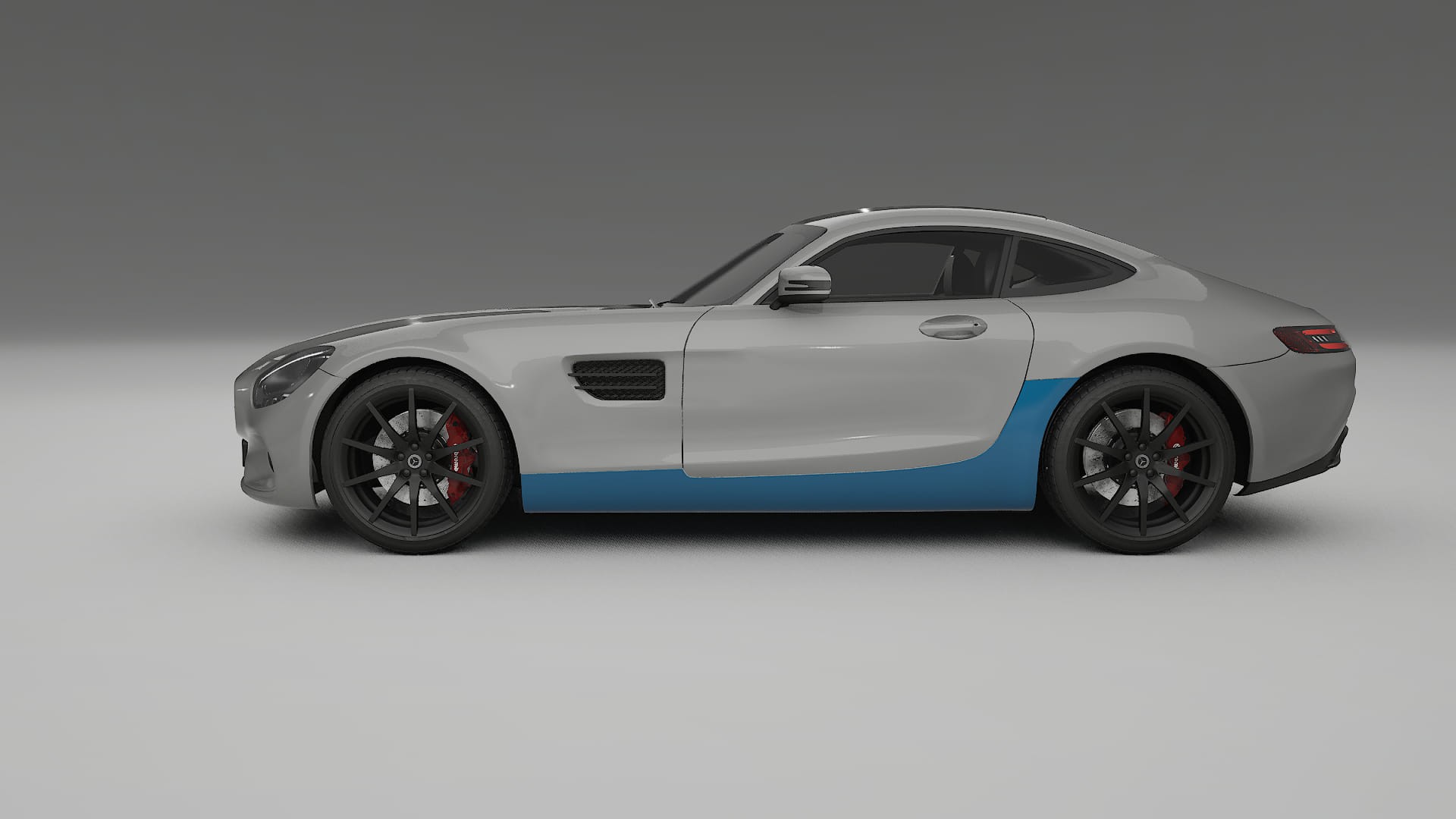 Mercedes AMG GT Coupe C192 Paint Protection Film | CrystalGuard Transparent PPF Full Pre-Cut Kit