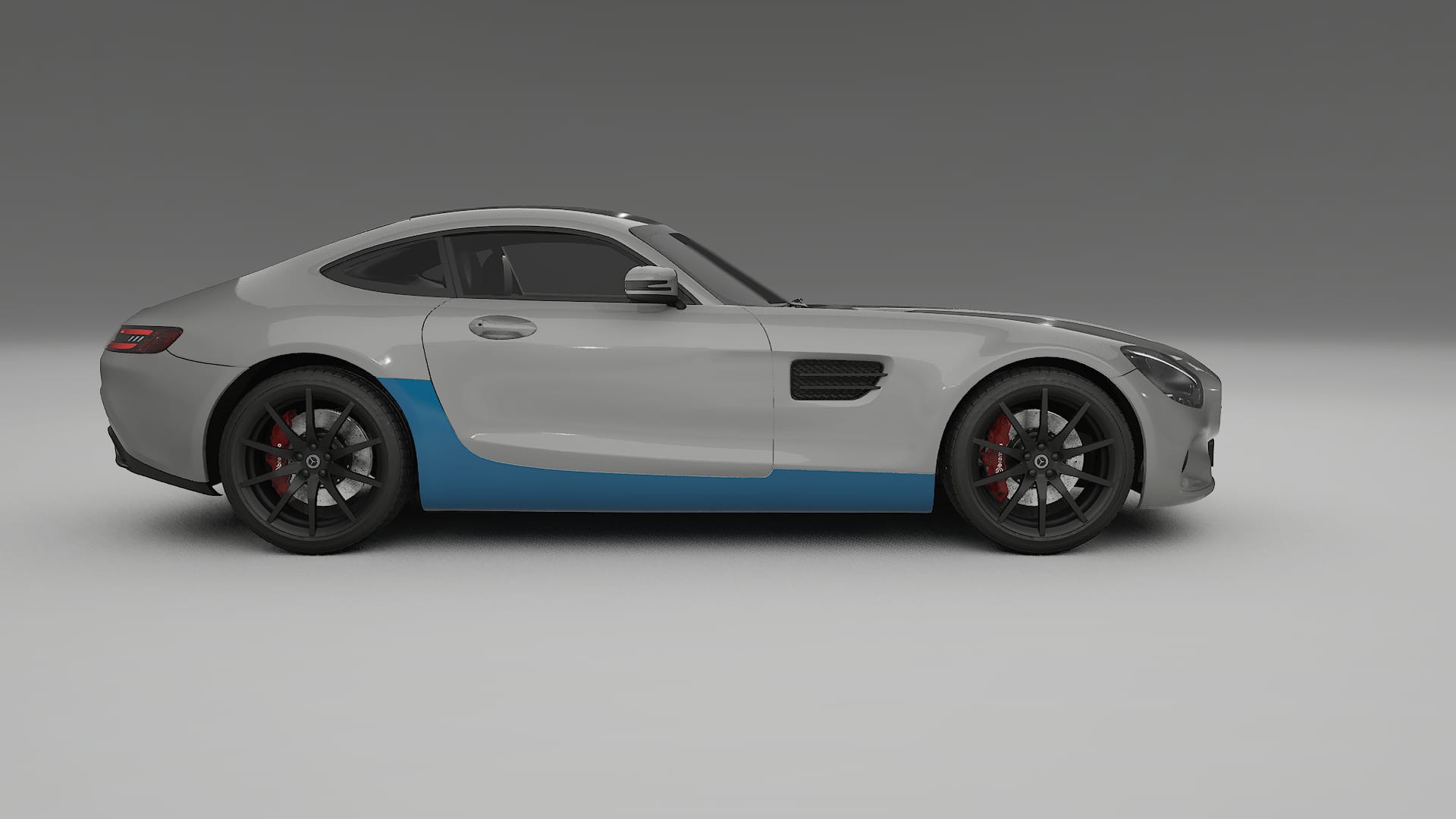 Mercedes AMG GT Coupe C192 Paint Protection Film | CrystalGuard Transparent PPF Full Pre-Cut Kit
