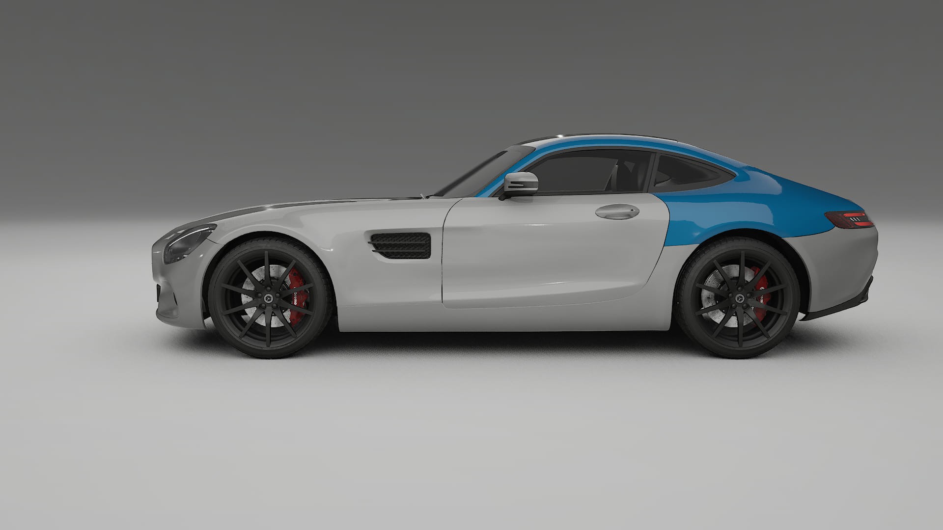 Mercedes AMG GT Coupe C192 Paint Protection Film | CrystalGuard Transparent PPF Full Pre-Cut Kit