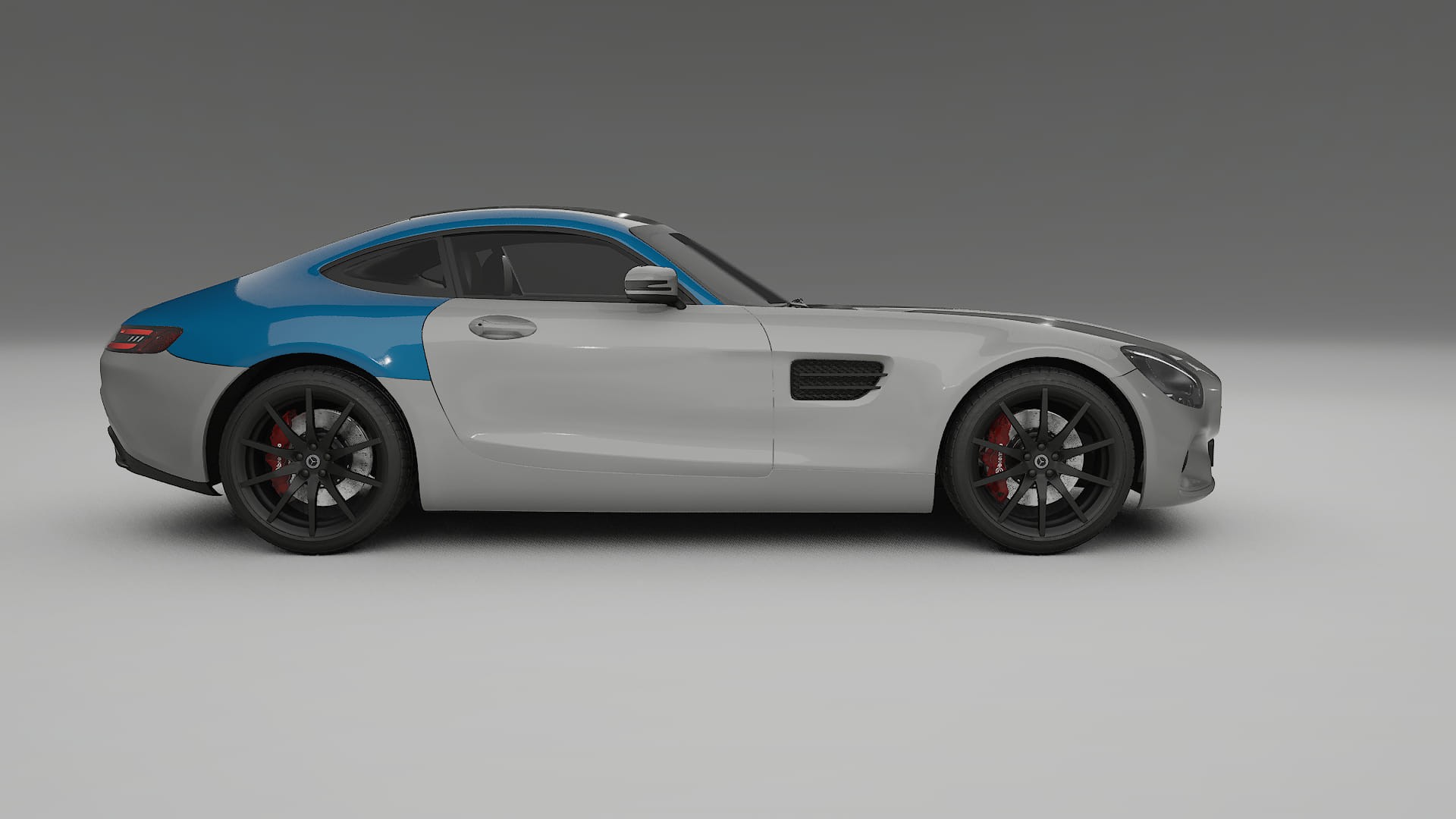 Mercedes AMG GT Coupe C192 Paint Protection Film | CrystalGuard Transparent PPF Full Pre-Cut Kit