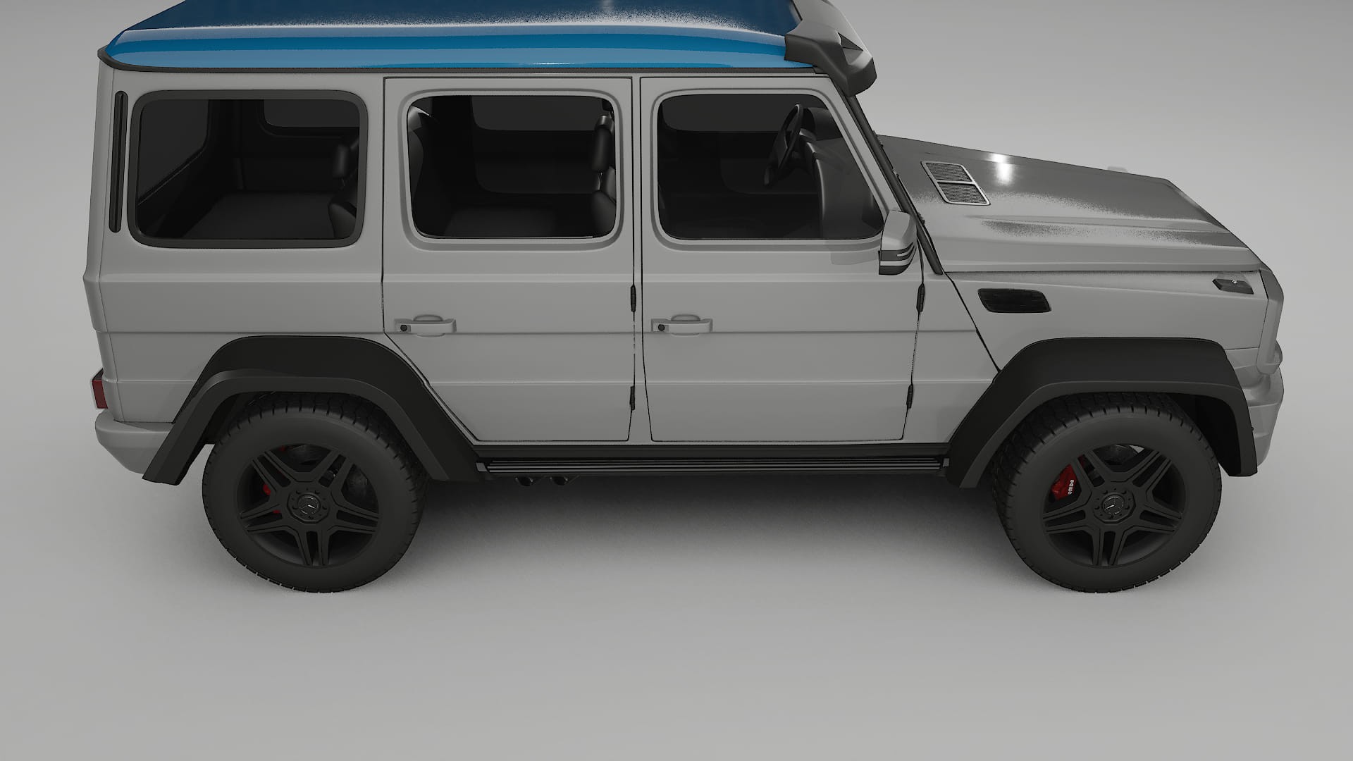 Mercedes M-class W166 Paint Protection Film | CrystalGuard Transparent PPF Full Pre-Cut Kit