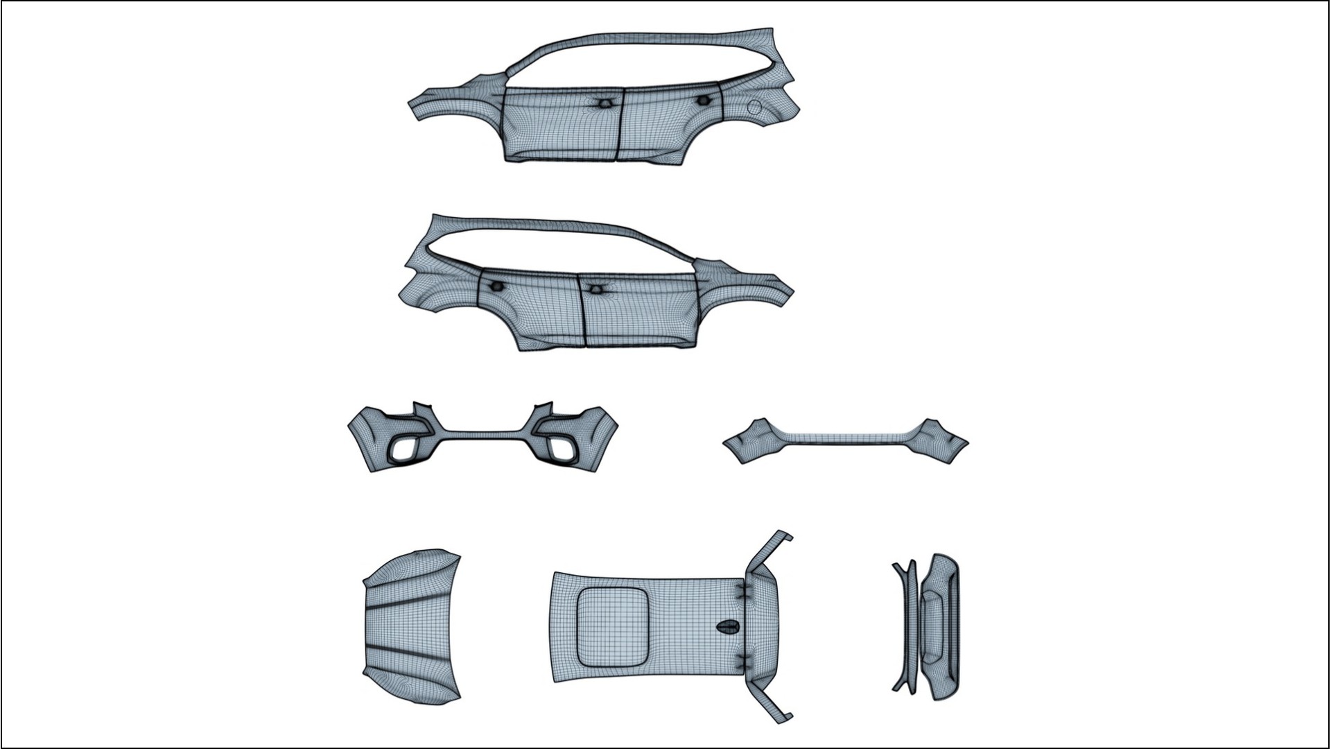 Subaru Impreza GU Paint Protection Film | CrystalGuard Transparent PPF Full Pre-Cut Kit 2