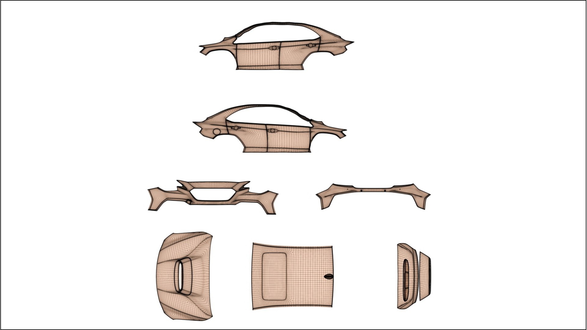 Subaru WRX VB Ochranná Fólia Laku | CrystalGuard Transparentná PPF Kompletný Predrezaný Kit 2