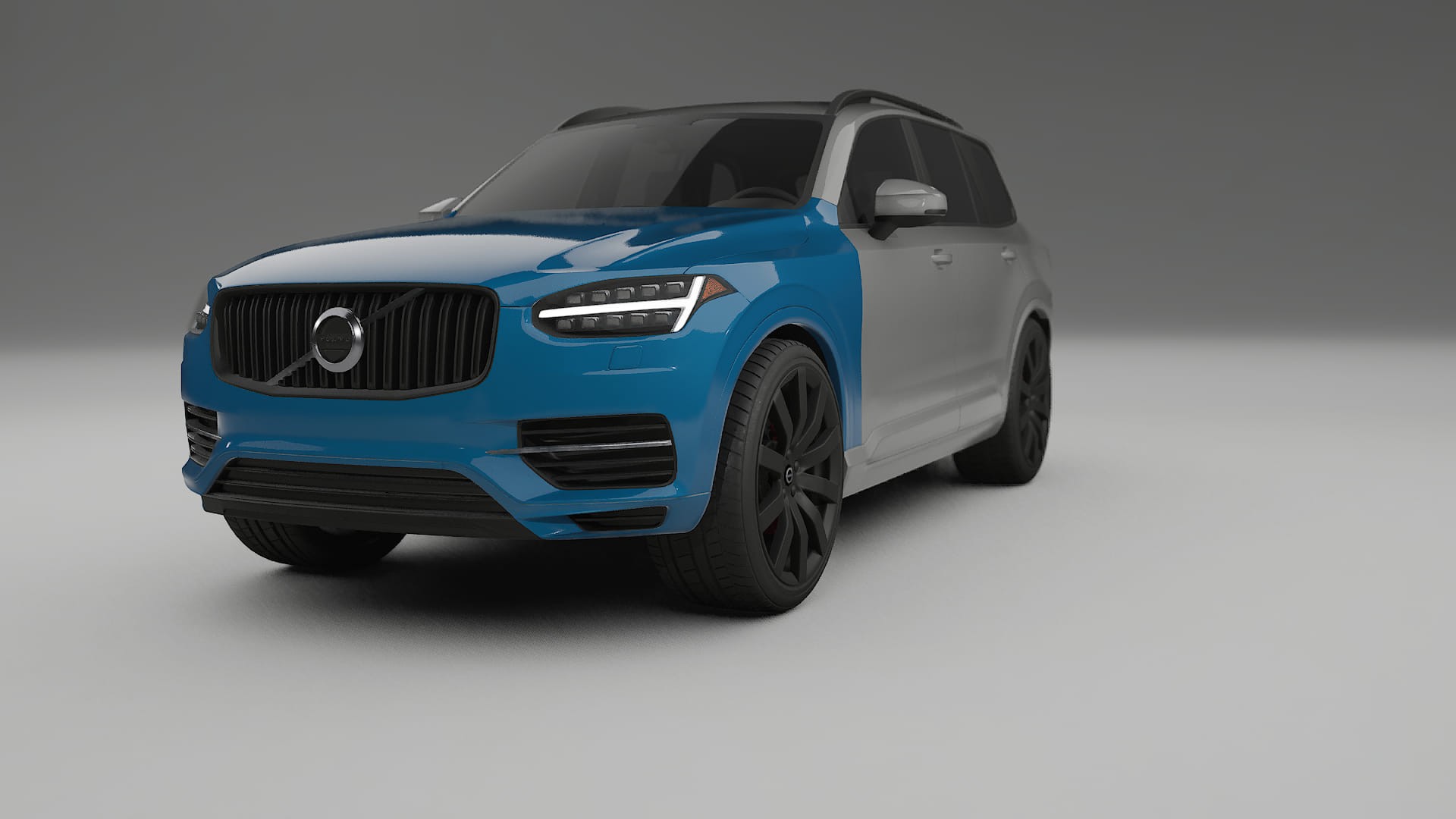 Volvo XC90 SPA Ochranná Fólia Laku | CrystalGuard Transparentná PPF Kompletný Predrezaný Kit 2
