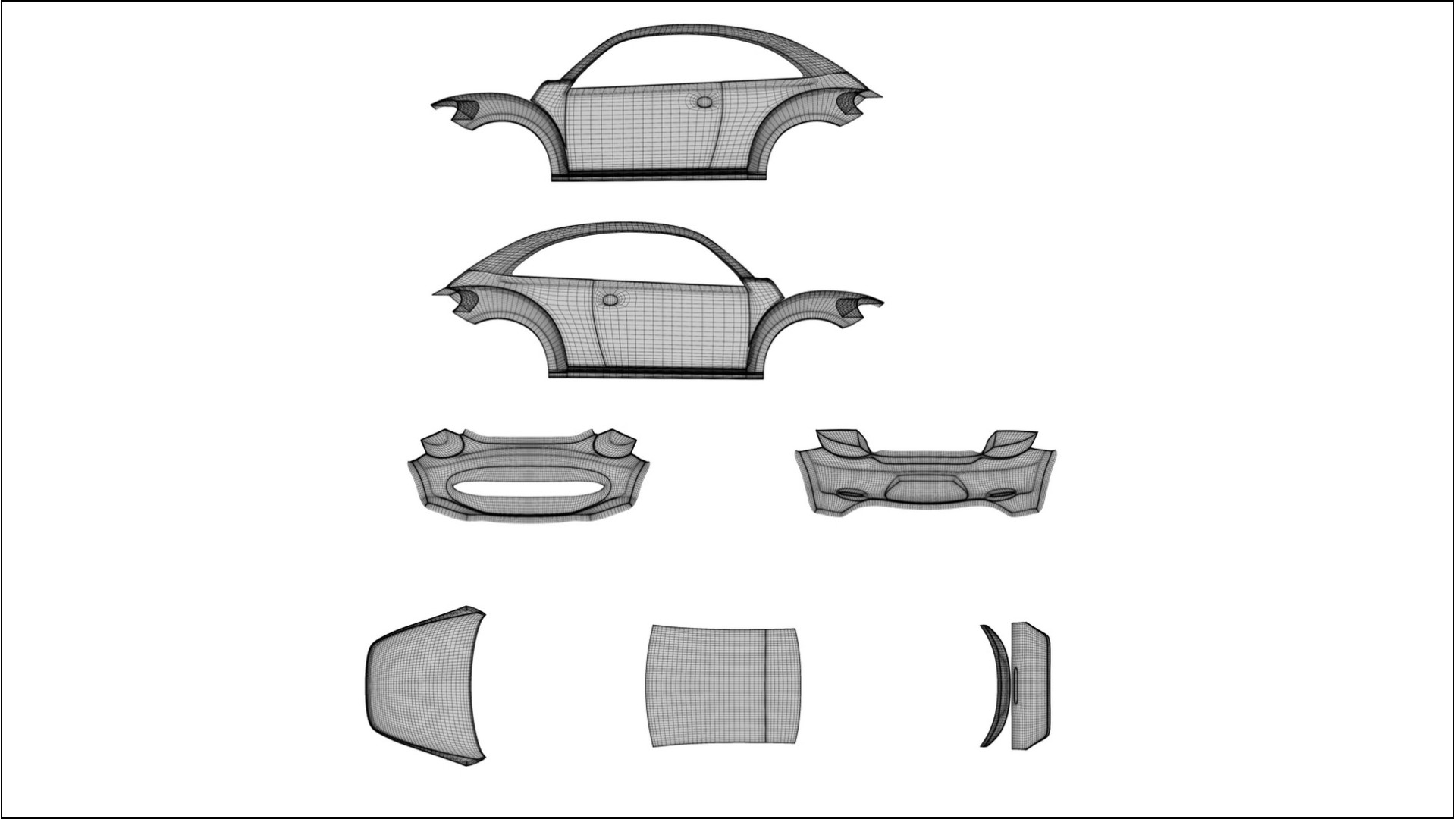 VW Cross Up Paint Protection Film | CrystalGuard Transparent PPF Full Pre-Cut Kit 2