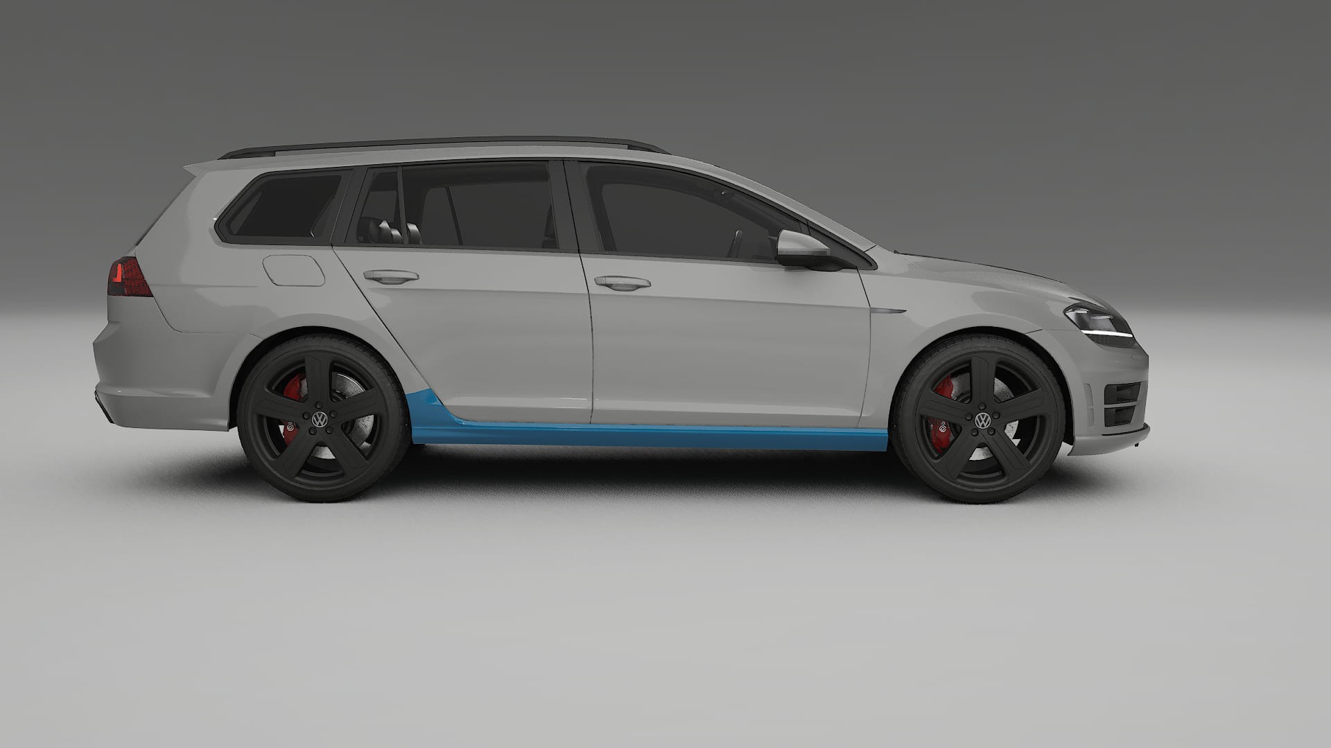 VW Golf Variant Mk7 Ochranná Fólia Laku | CrystalGuard Transparentná PPF Kompletný Predrezaný Kit