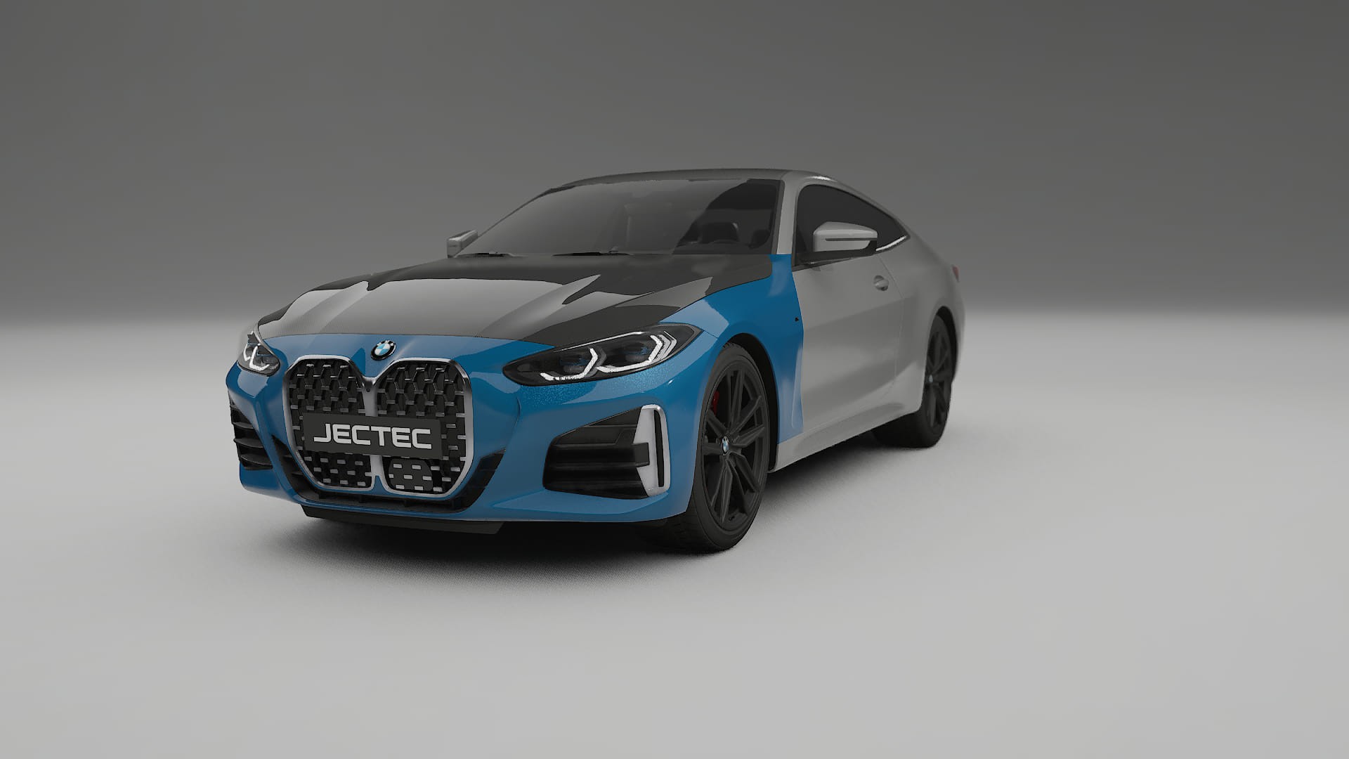 BMW M440i G26 | CrystalGuard PPF Predný kit s kapotou v karbónovom štýle