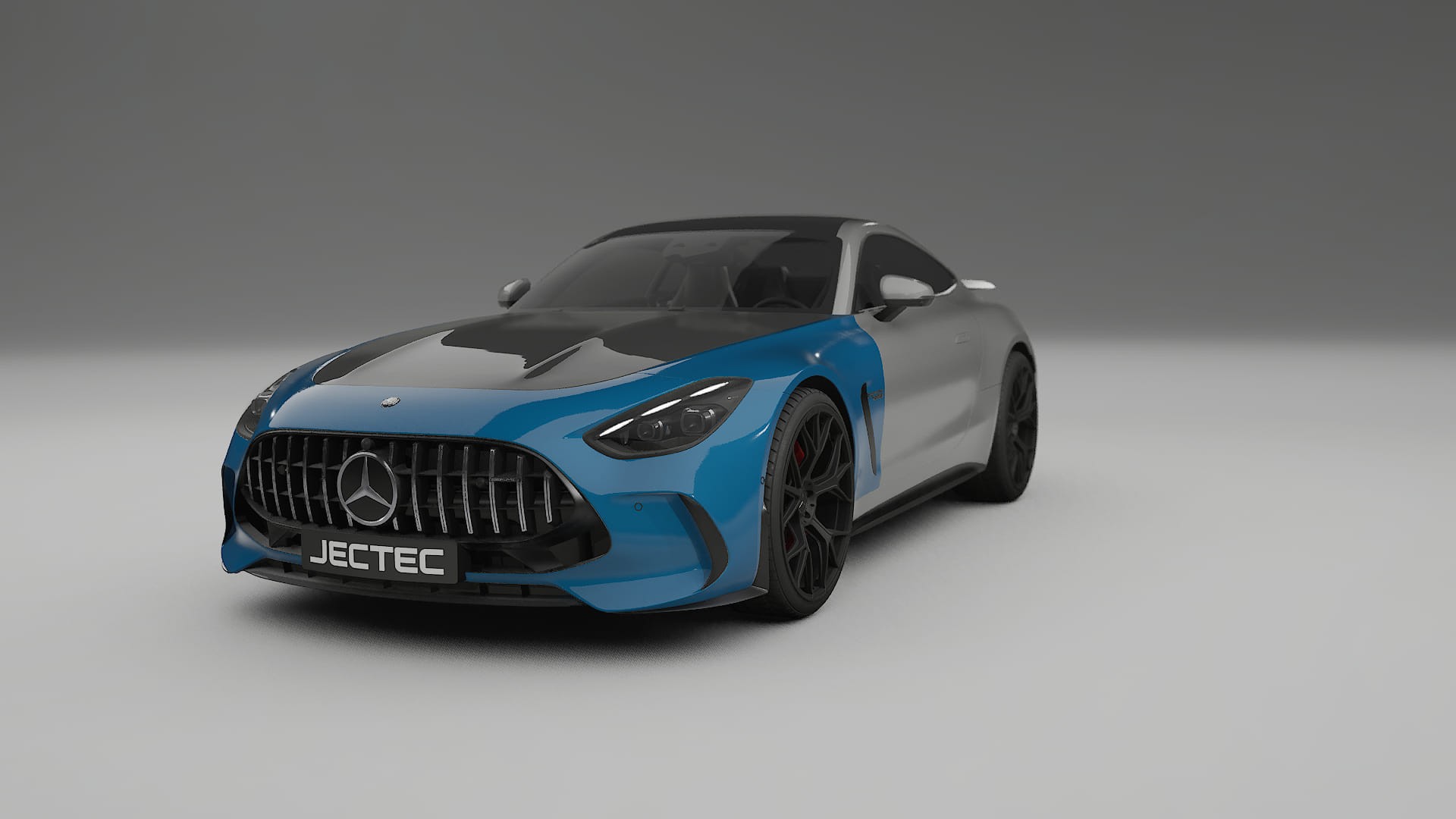 Mercedes AMG GT coupe C192 | CrystalGuard PPF Predný kit s kapotou v karbónovom štýle