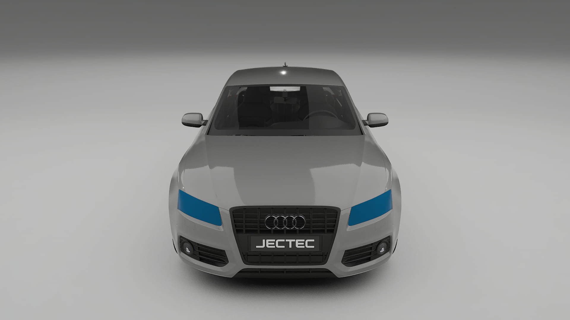 Audi A5 8T Sportback prefacelift | CrystalGuard PPF Predný kit s kapotou v karbónovom štýle