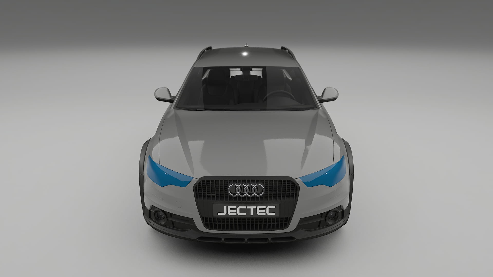 Audi A6 Allroad C7 prefacelift | CrystalGuard PPF Predný kit s kapotou v karbónovom štýle