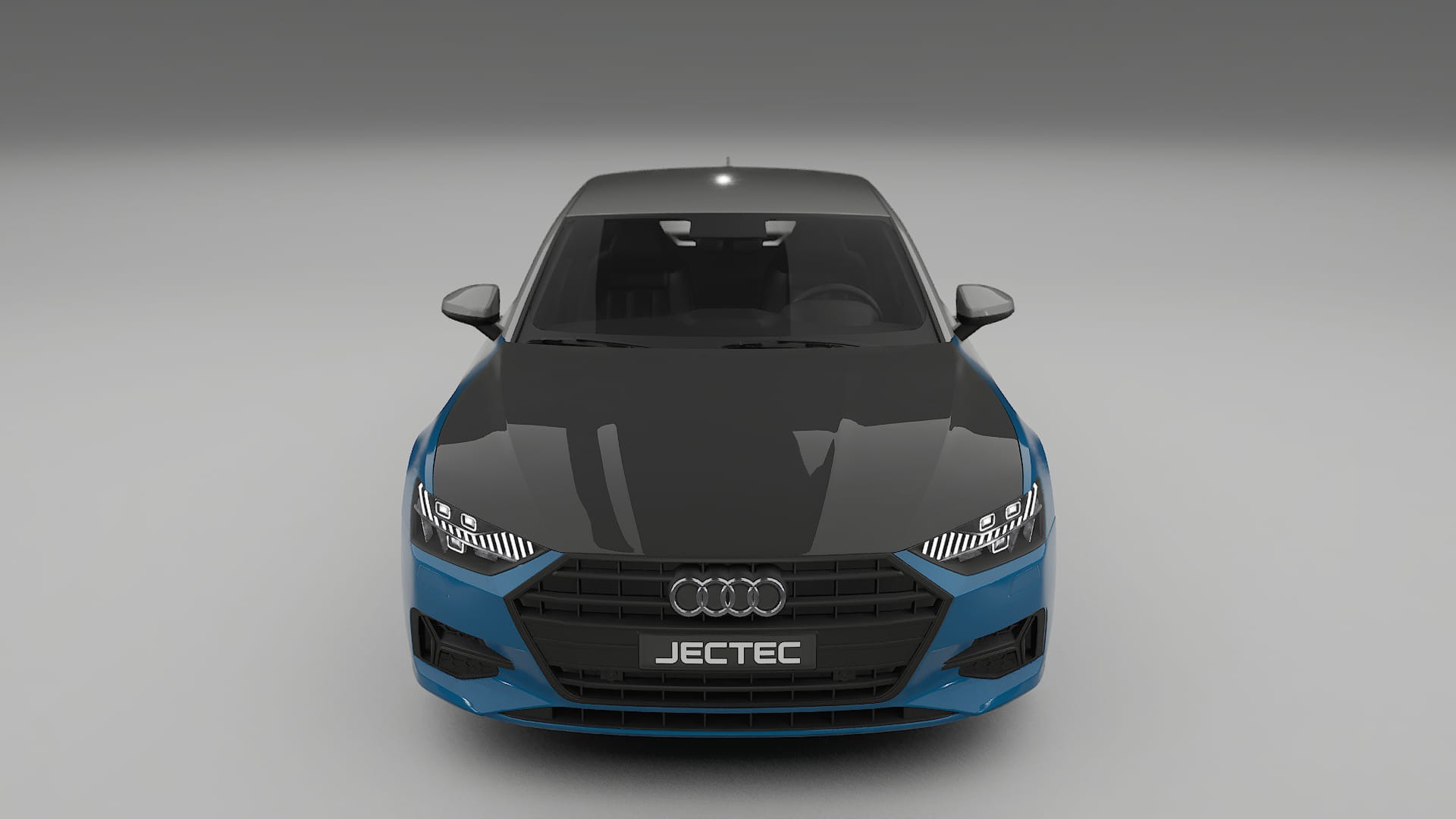Audi A7 C8 Sportback prefacelift | CrystalGuard PPF Predný kit s kapotou v karbónovom štýle