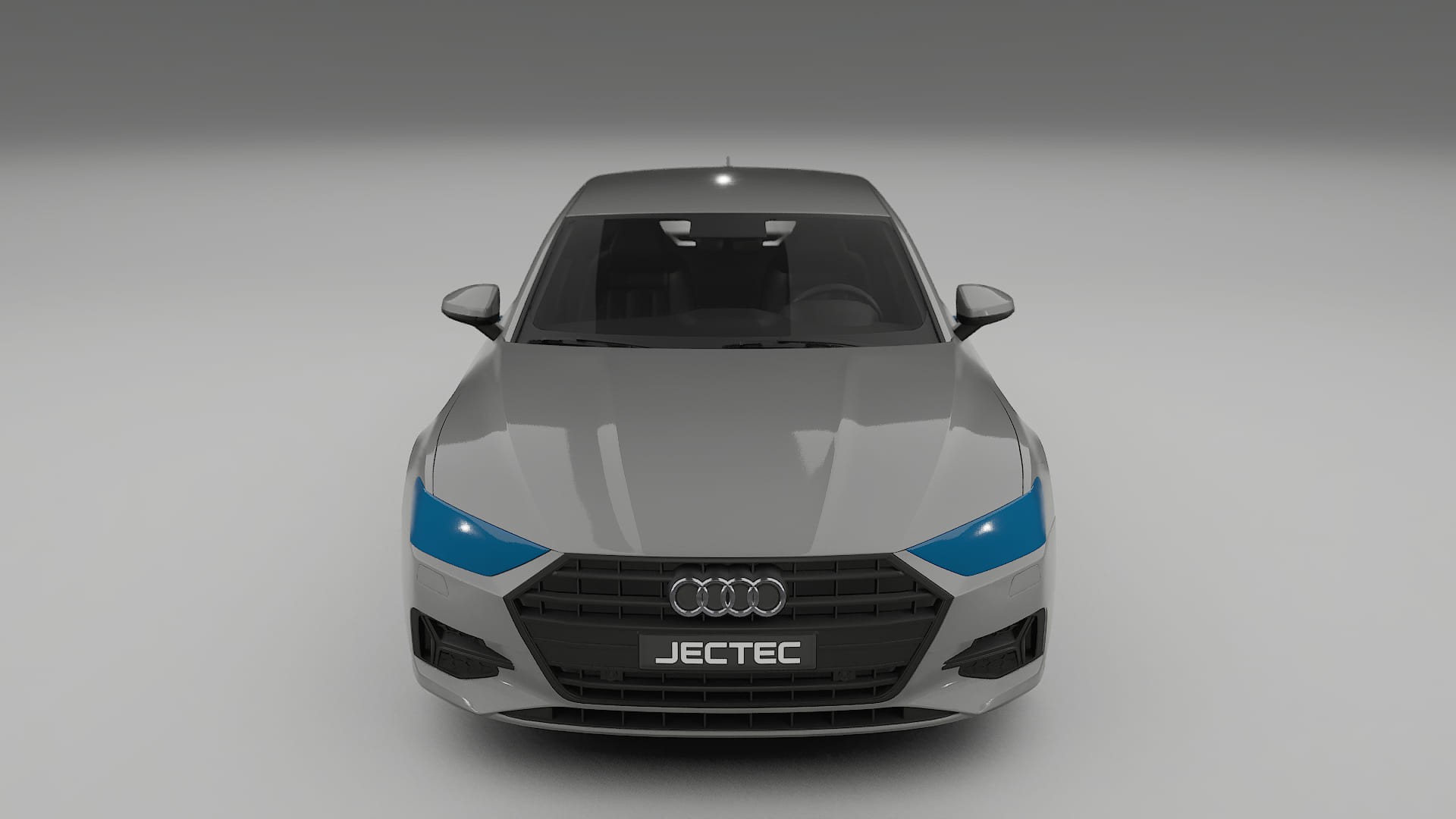 Audi A7 C8 Sportback prefacelift | CrystalGuard PPF Predný kit s kapotou v karbónovom štýle