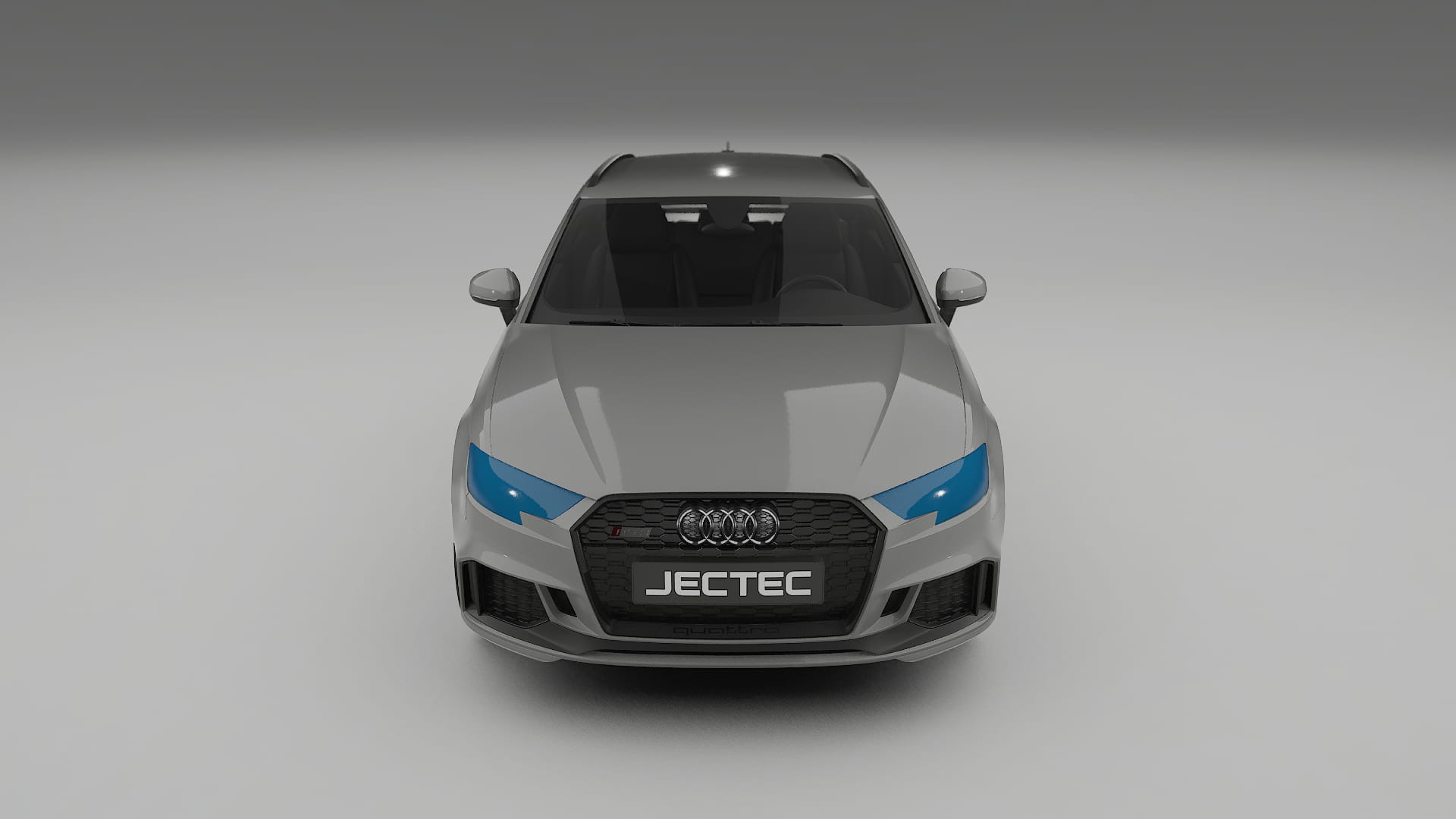 Audi RS3 Sportback 8V facelift | CrystalGuard PPF Predný kit s kapotou v karbónovom štýle