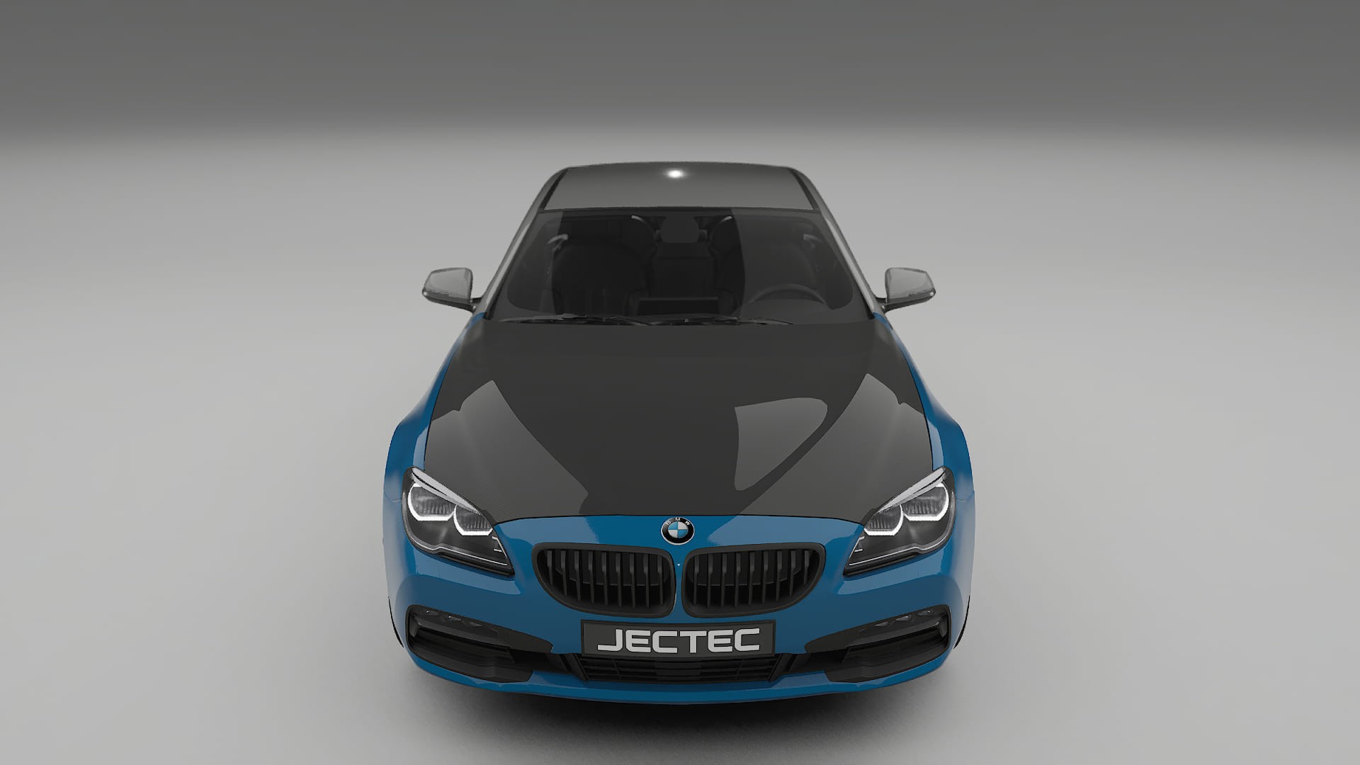 BMW 6 F06 | CrystalGuard PPF Predný kit s kapotou v karbónovom štýle