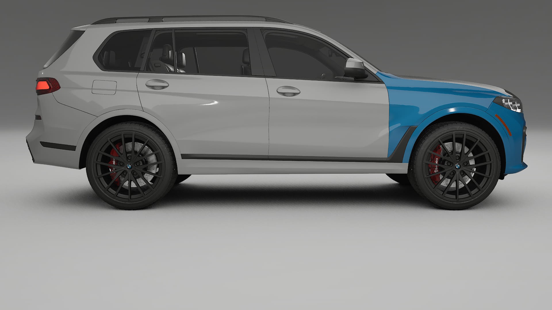 BMW X7 M G07 | CrystalGuard PPF Predný kit s kapotou v karbónovom štýle