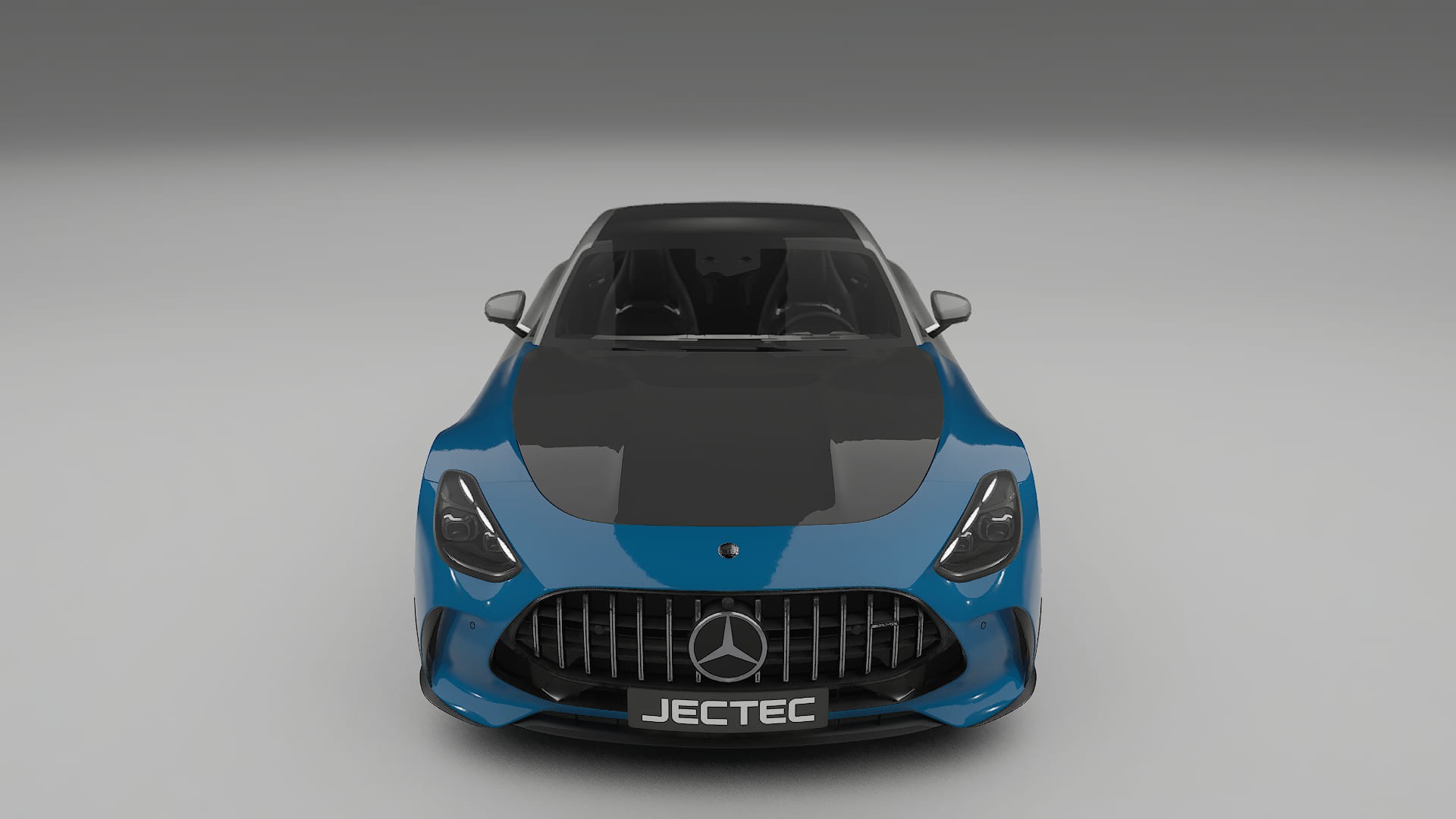 Mercedes AMG GT coupe C192 | CrystalGuard PPF Predný kit s kapotou v karbónovom štýle