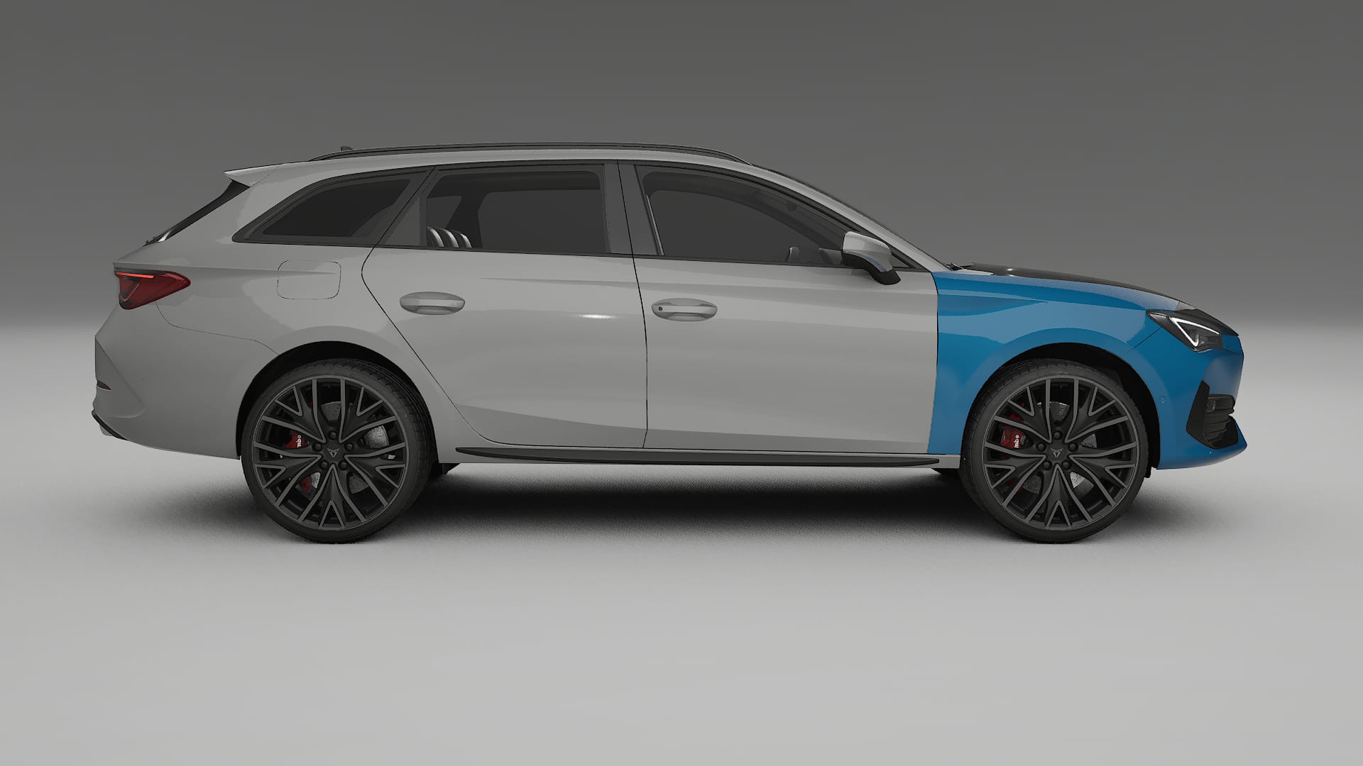 Seat Leon Cupra KL | CrystalGuard PPF Predný kit s kapotou v karbónovom štýle