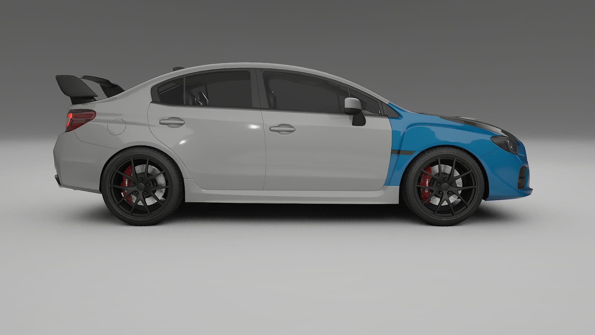 Subaru Impreza WRX Sti VA prefacelift | CrystalGuard PPF Predný kit s kapotou v karbónovom štýle