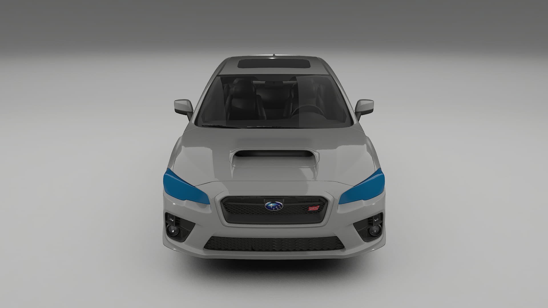 Subaru Impreza WRX Sti VA prefacelift | CrystalGuard PPF Predný kit s kapotou v karbónovom štýle