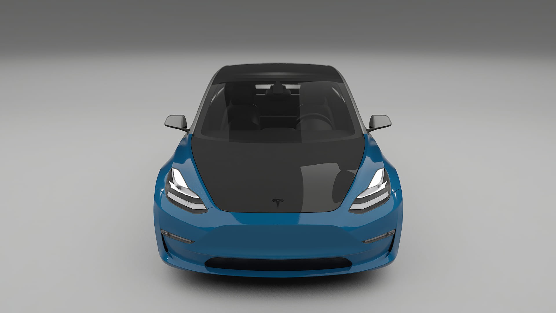 Tesla Model 3 | CrystalGuard PPF Predný kit s kapotou v karbónovom štýle
