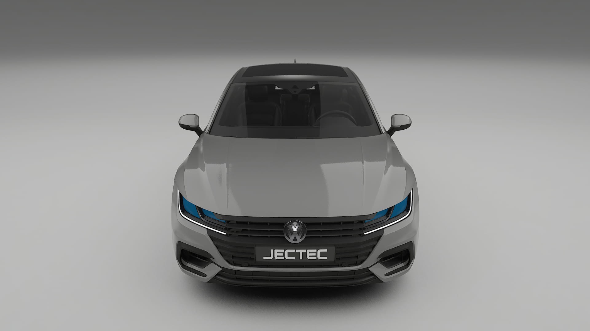 VW Arteon R 3H prefacelift | CrystalGuard PPF Predný kit s kapotou v karbónovom štýle