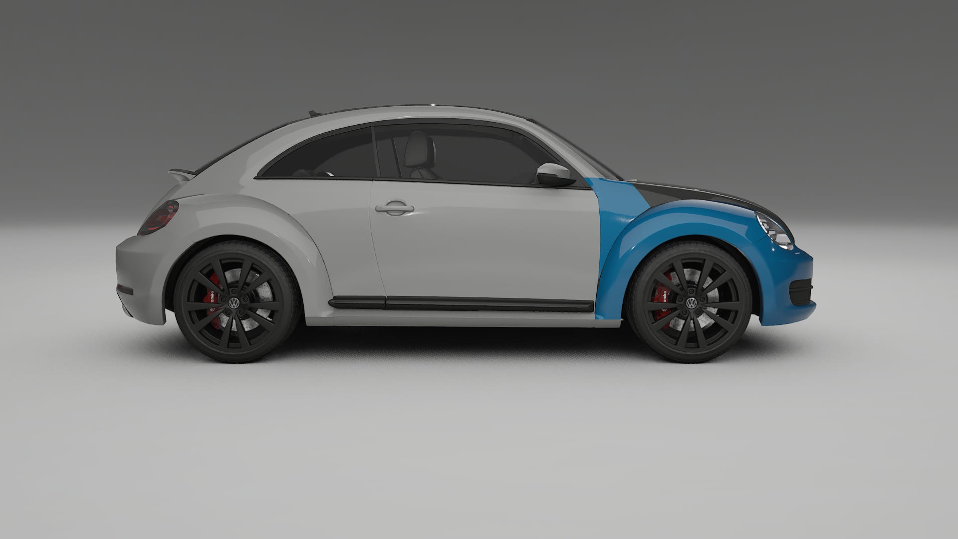 VW Beetle A5 prefacelift | CrystalGuard PPF Predný kit s kapotou v karbónovom štýle