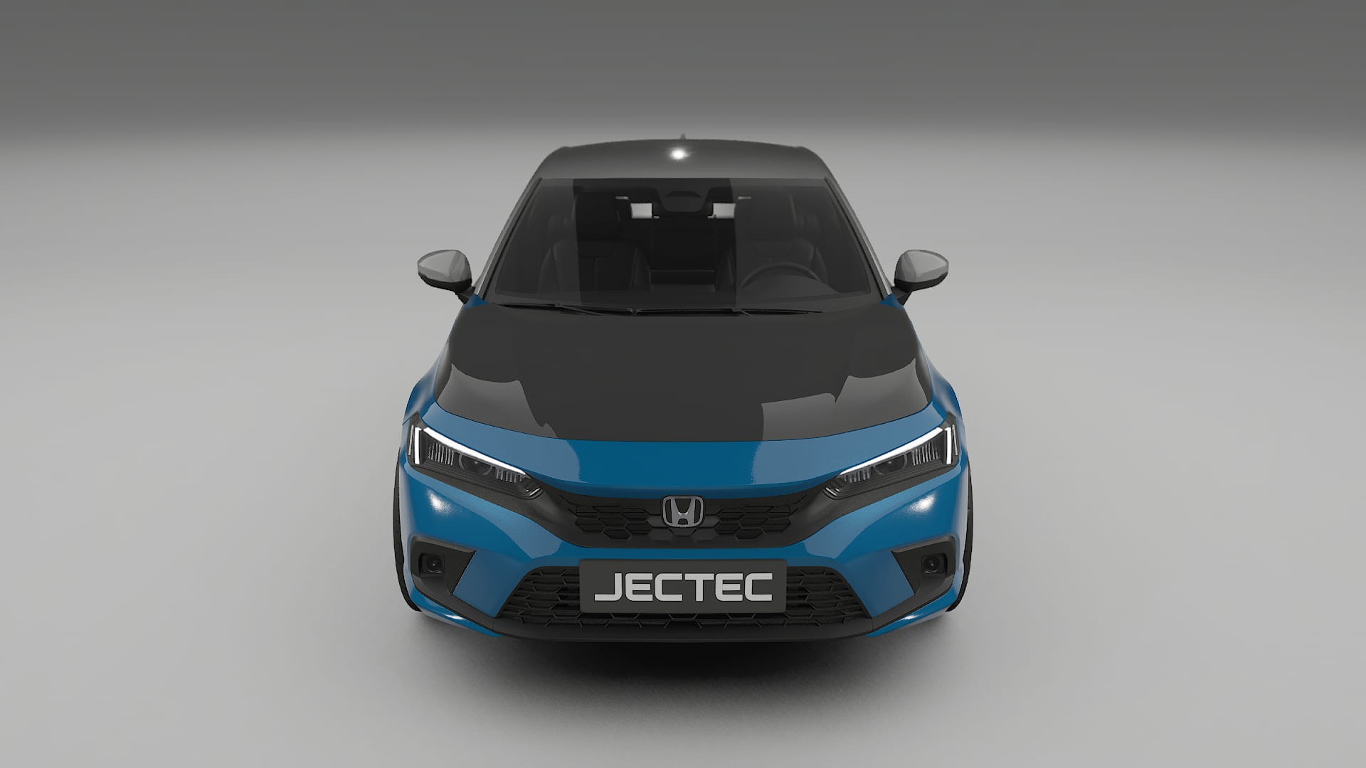 Honda Civic hatchback | CrystalGuard PPF Predný kit s kapotou v karbónovom štýle