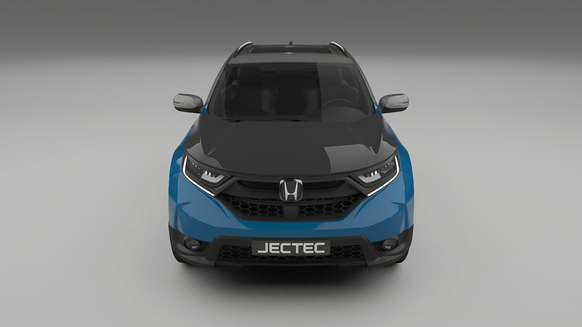 Honda CR-V Touring prefacelift | CrystalGuard PPF Predný kit s kapotou v karbónovom štýle