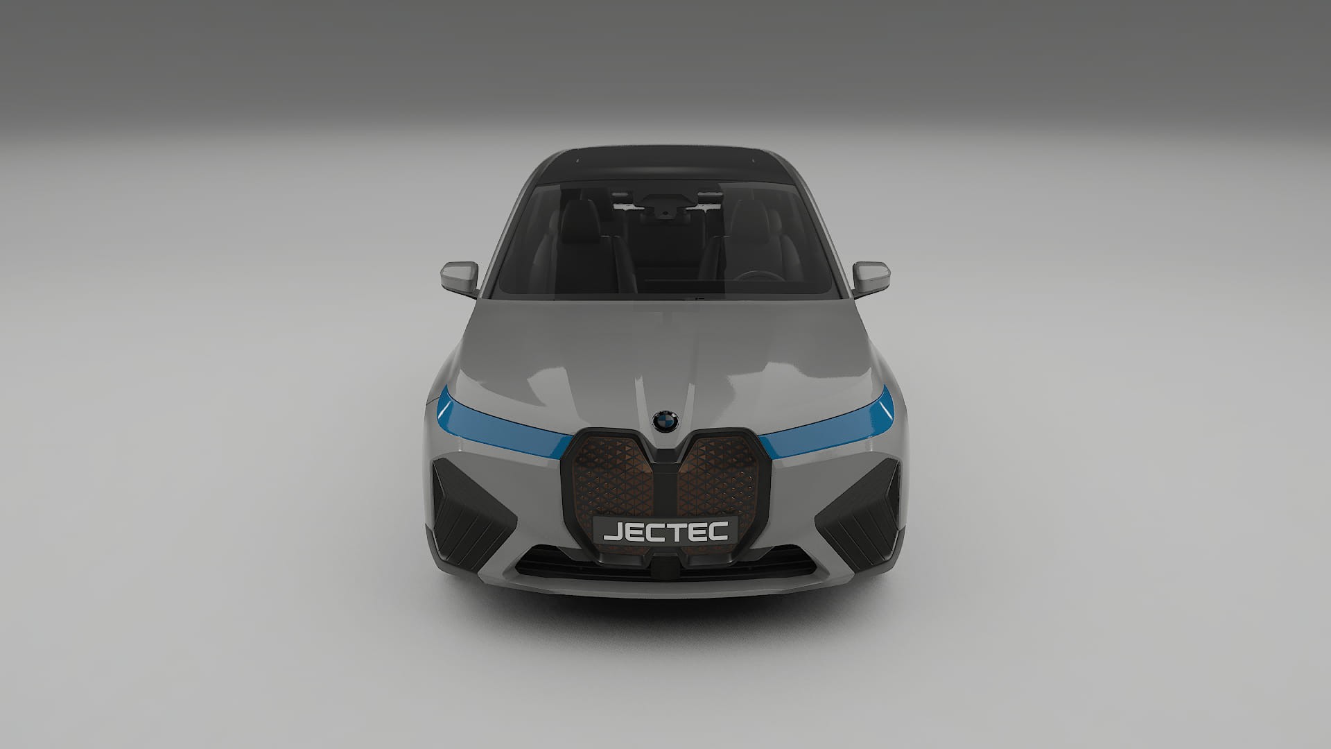 BMW iX M60 | CrystalGuard PPF Predný kit s kapotou v karbónovom štýle