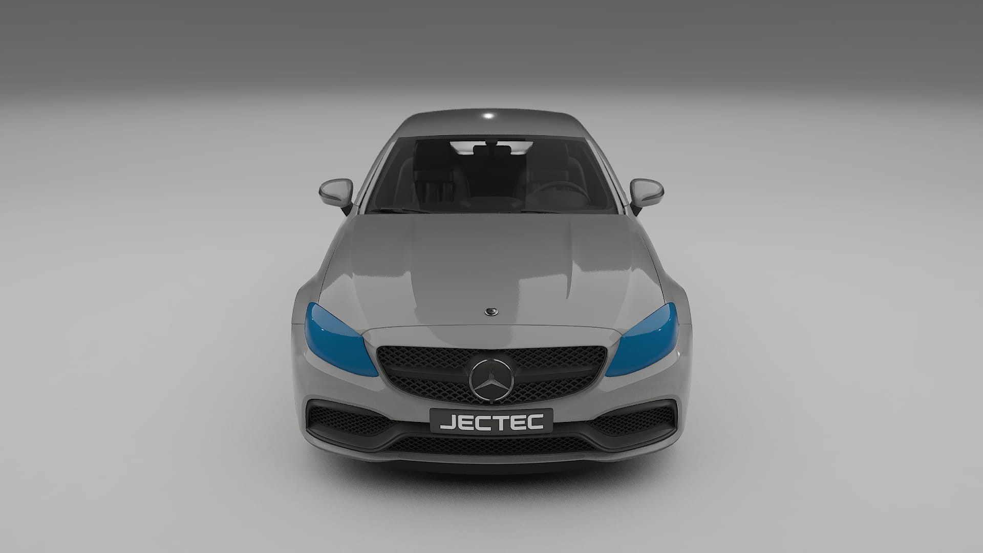 Mercedes C63 AMG W205 coupe | CrystalGuard PPF Predný kit s kapotou v karbónovom štýle