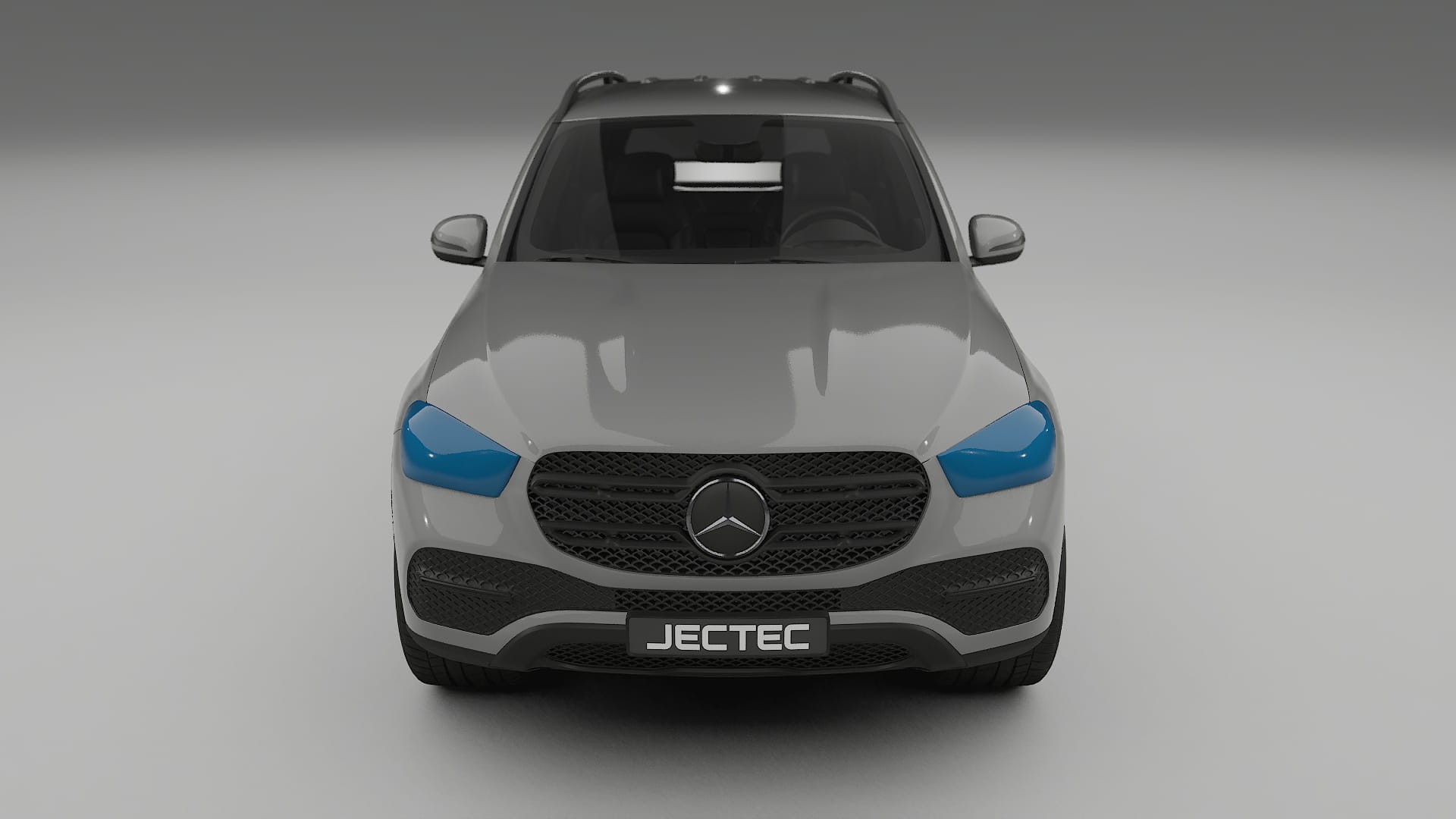 Mercedes GLE W167 | CrystalGuard PPF Predný kit s kapotou v karbónovom štýle