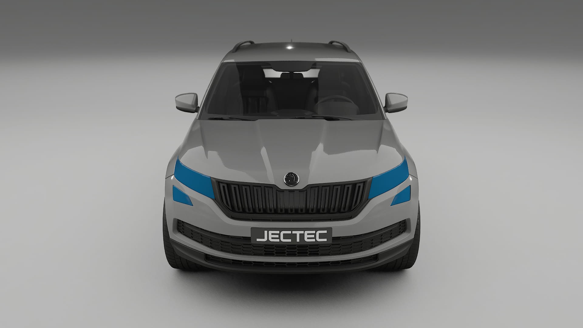 Škoda Kodiaq NS7 | CrystalGuard PPF Predný kit s kapotou v karbónovom štýle