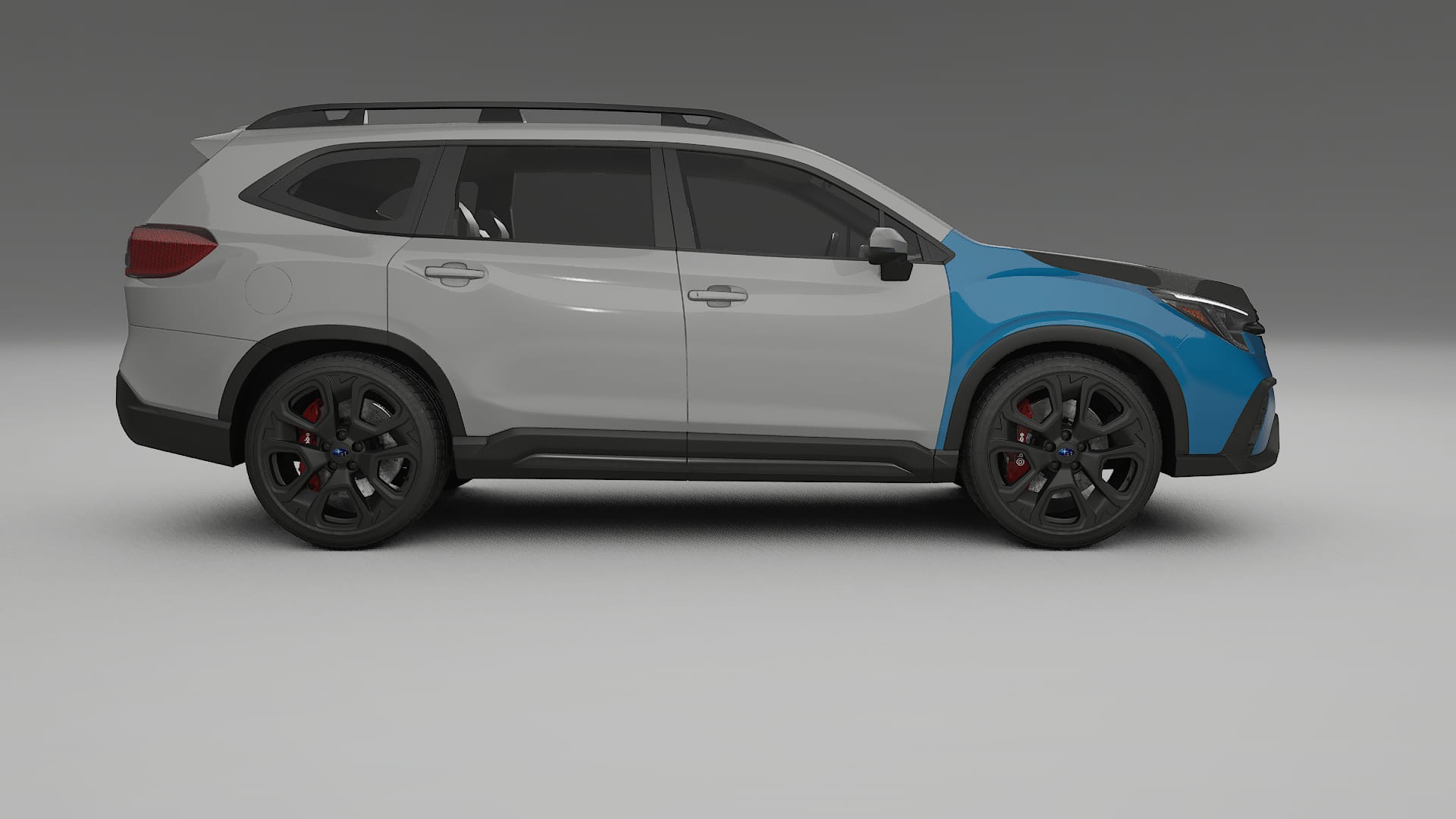 Subaru Ascent BT facelift | CrystalGuard PPF Predný kit s kapotou v karbónovom štýle 2