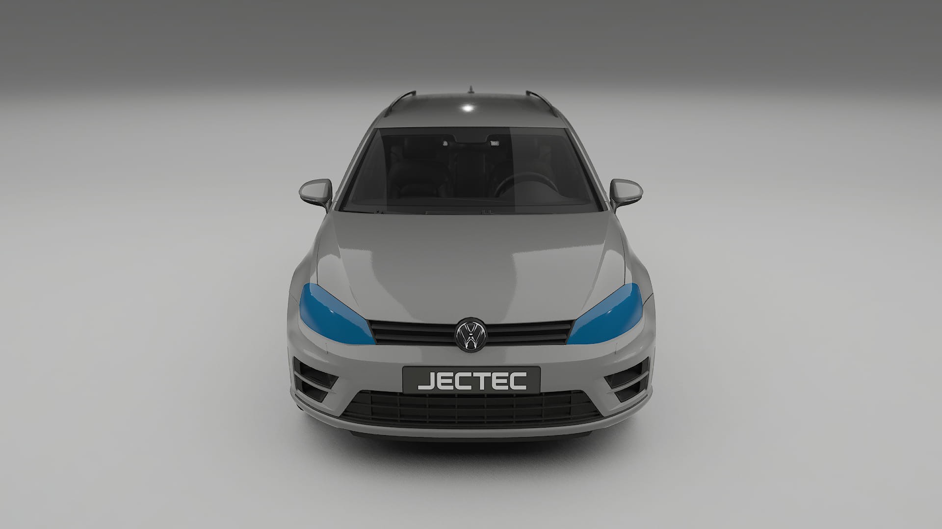 VW Golf Variant Mk7 | CrystalGuard PPF Predný kit s kapotou v karbónovom štýle