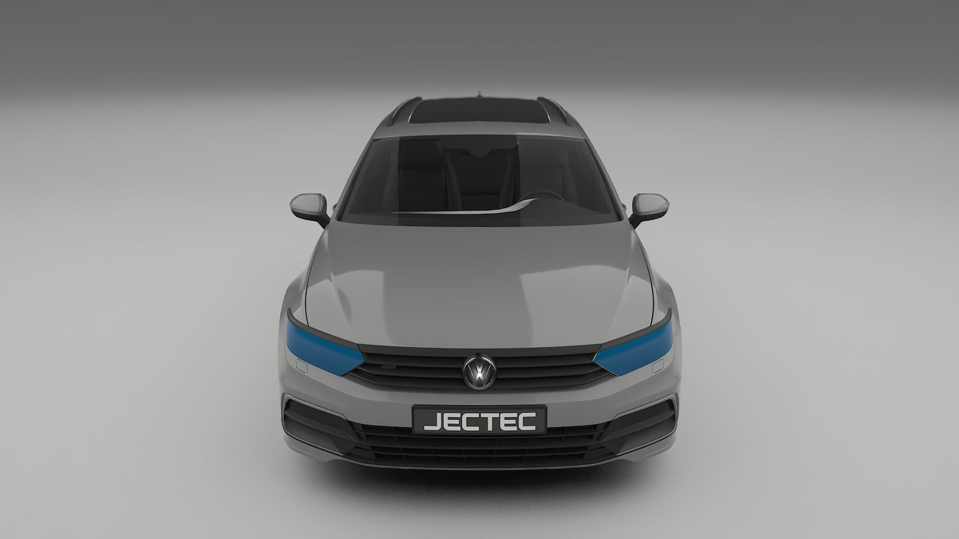 VW Passat VariantR B8 | CrystalGuard PPF Predný kit s kapotou v karbónovom štýle