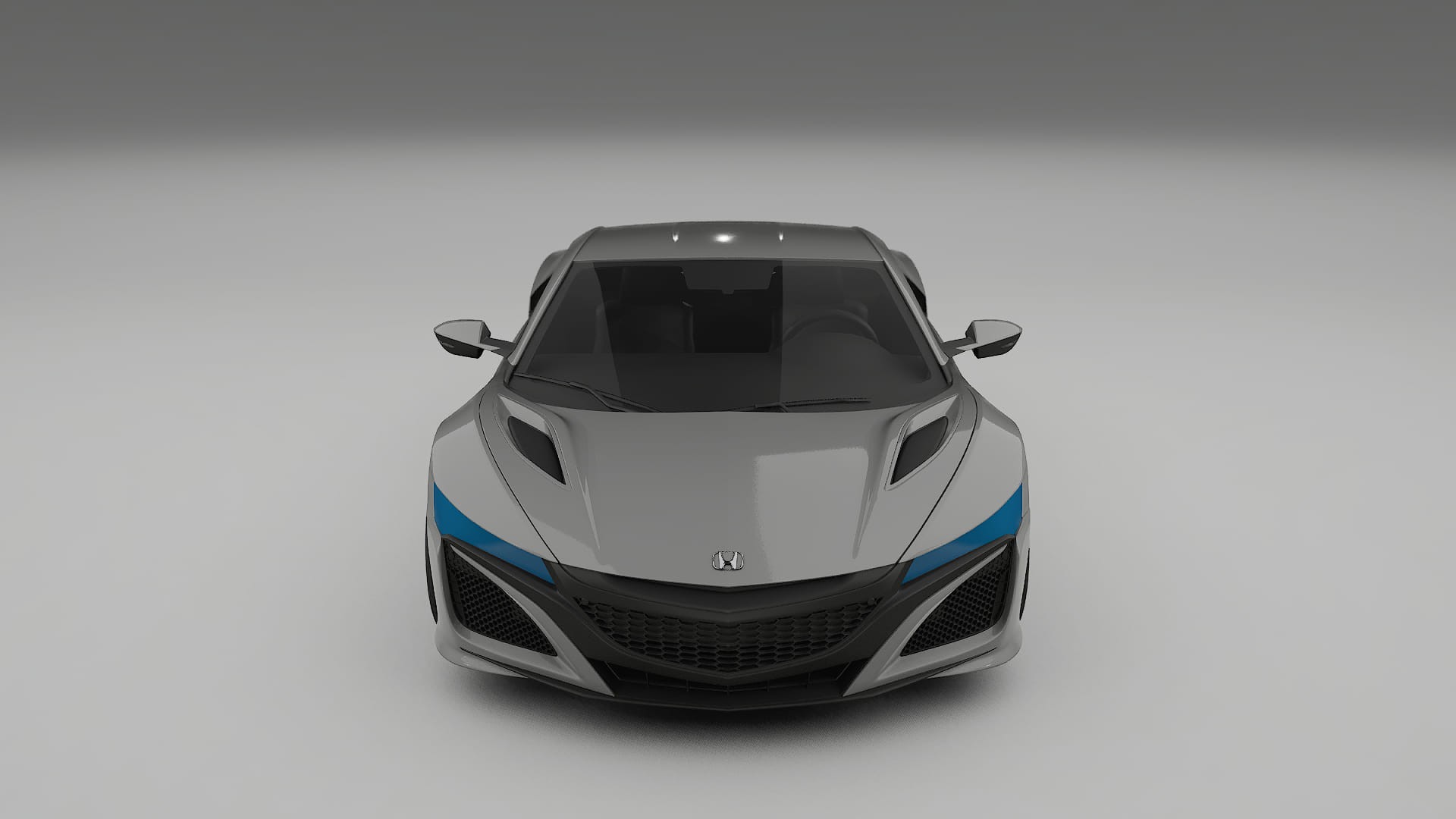 Honda NSX prefacelift | CrystalGuard PPF Predný kit s kapotou v karbónovom štýle