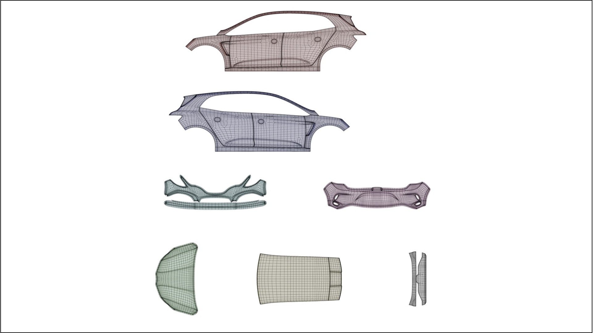 Renault Megane RS IV COBRA 11 Designed Wrap PPF Kit – Printable Polyurethane Film