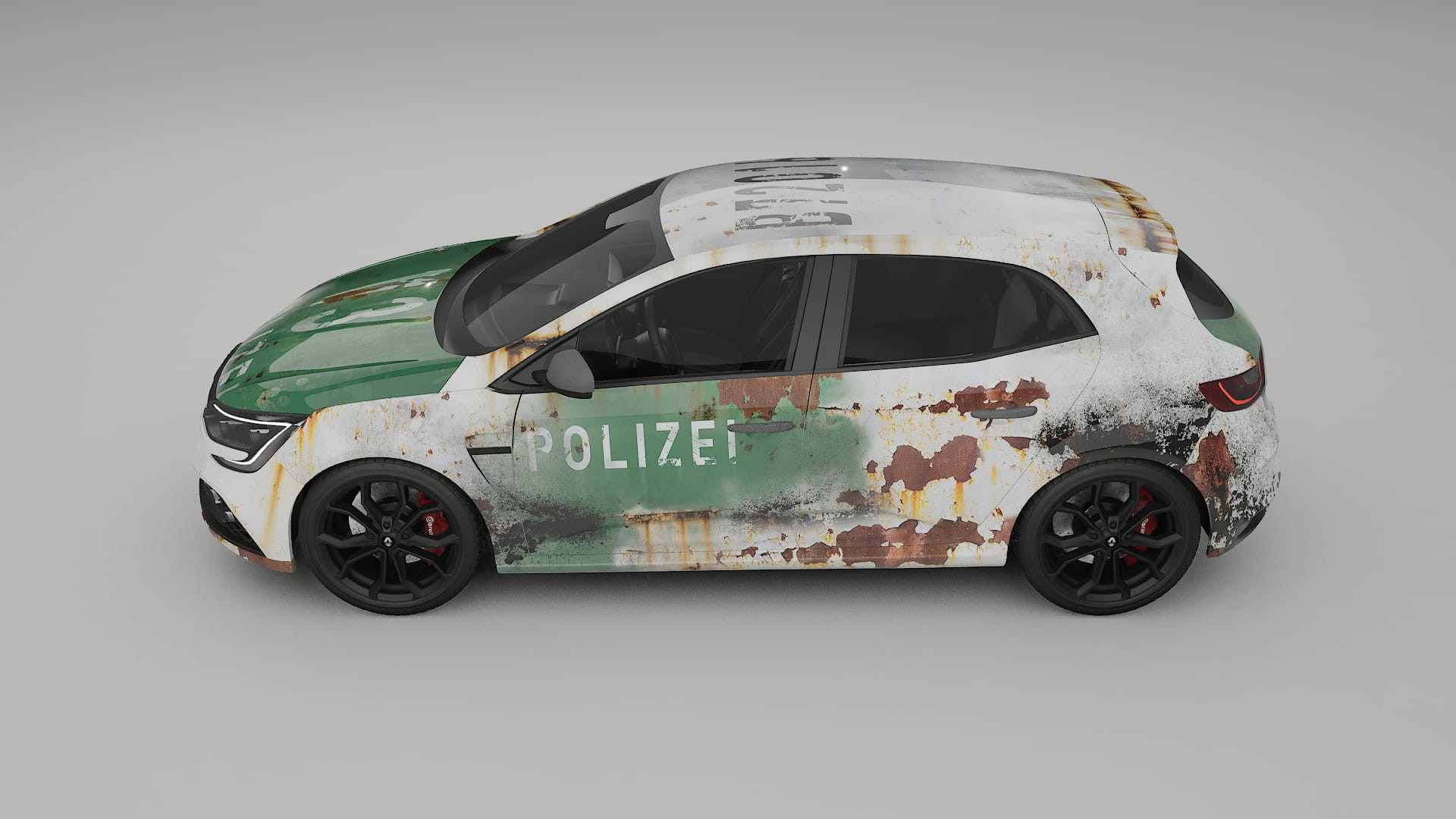 Renault Megane RS IV COBRA 11 Designed Wrap PPF Kit – Printable Polyurethane Film