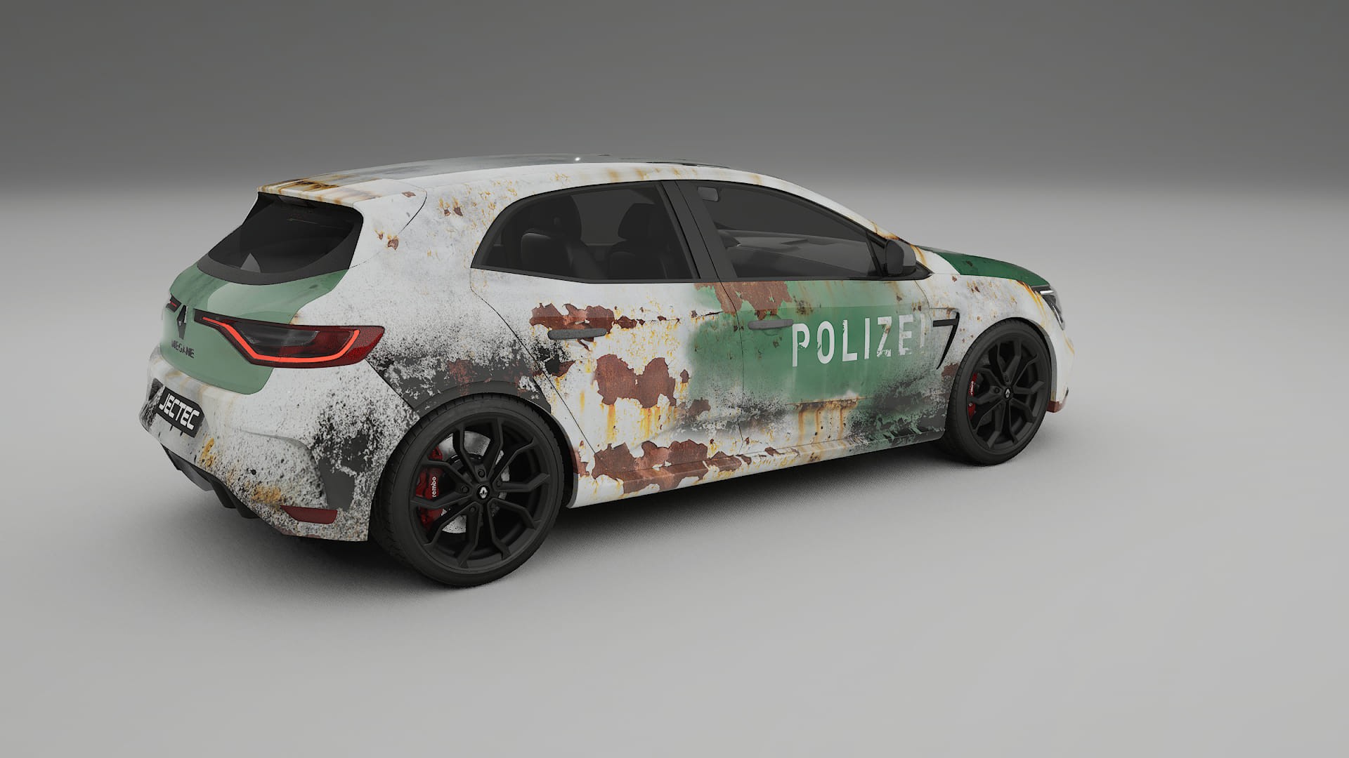 Renault Megane RS IV COBRA 11 Designed Wrap PPF Kit – Printable Polyurethane Film