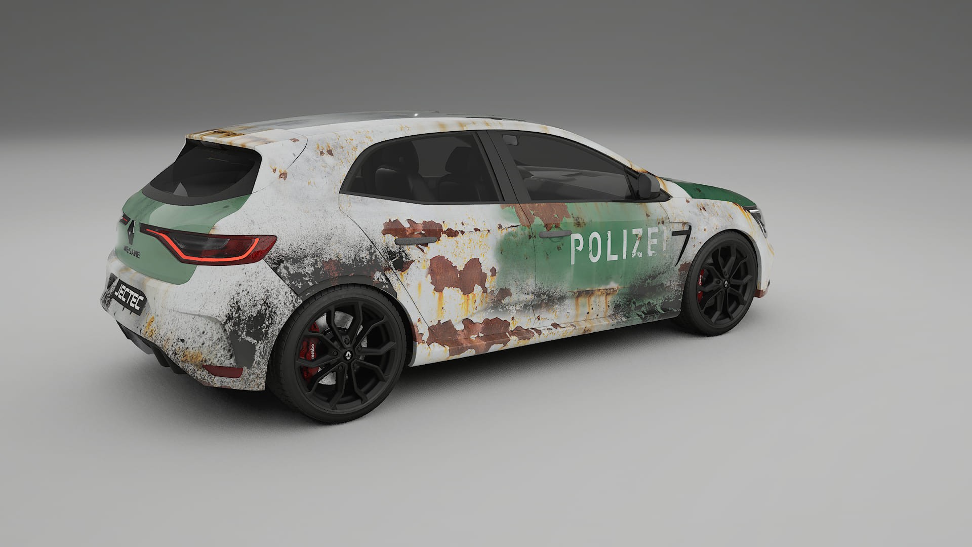 Renault Megane RS IV COBRA 11 Designed Wrap PPF Kit – Printable Polyurethane Film